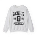 Custom Genius Varsity Sweatshirt - Customize Birthday Day/Month/Year - Customize Gemini Season/Nation