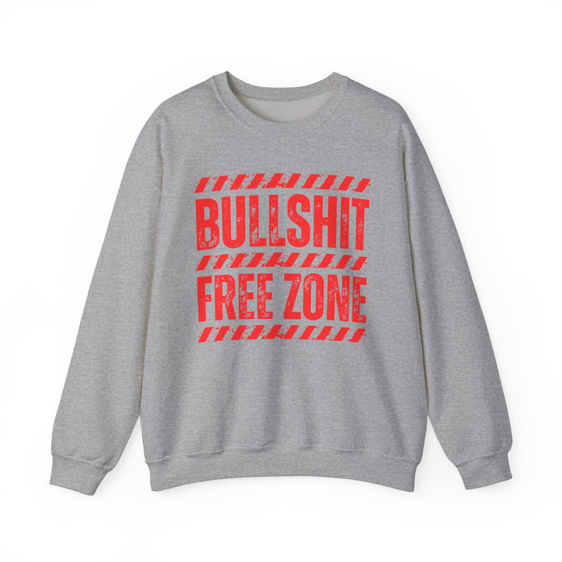 Bullshit Free Zone － Funny Energy Hoodie