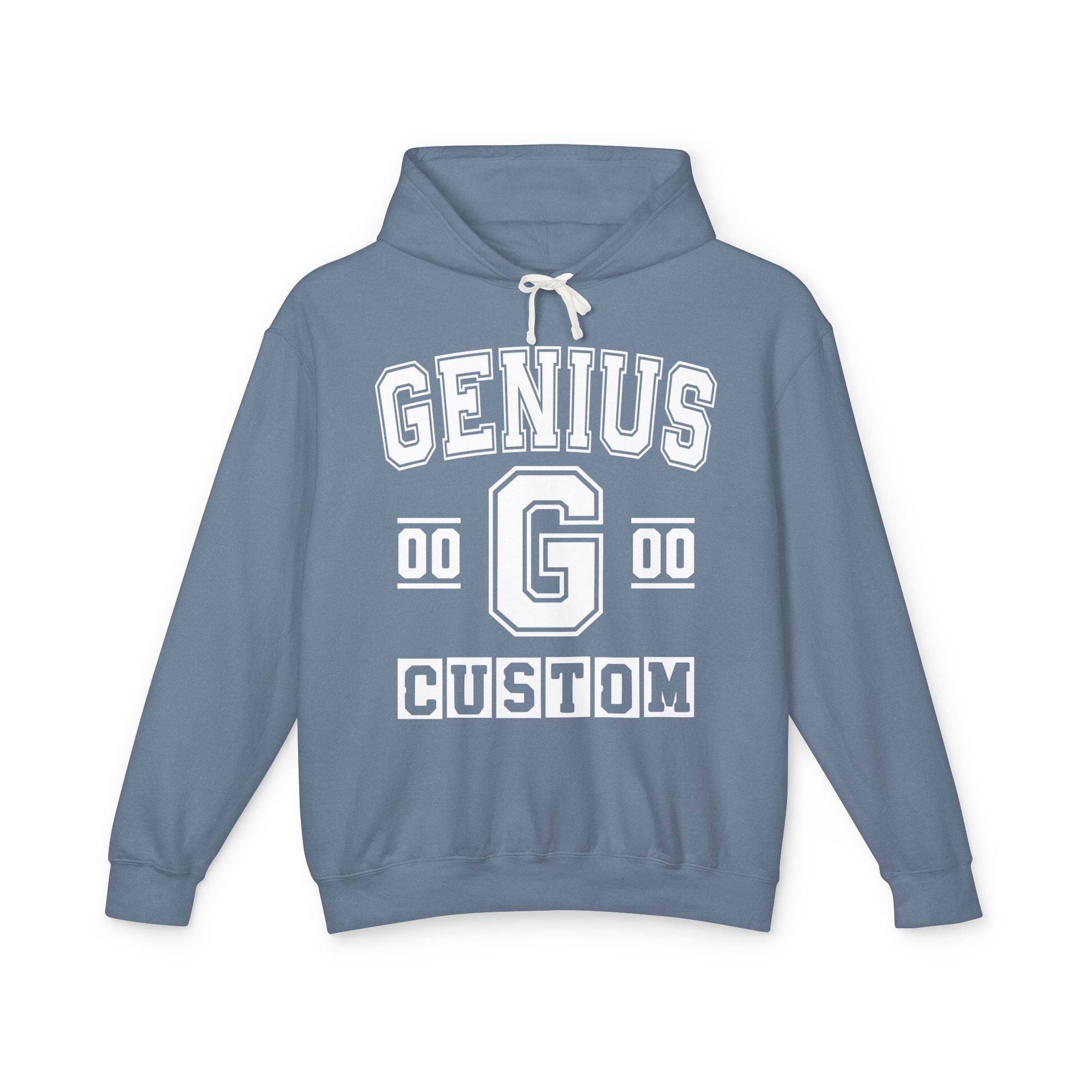 Custom Genius Varsity Hoodie - Customize Birthday Day/Month/Year - Customize Gemini Season/Nation