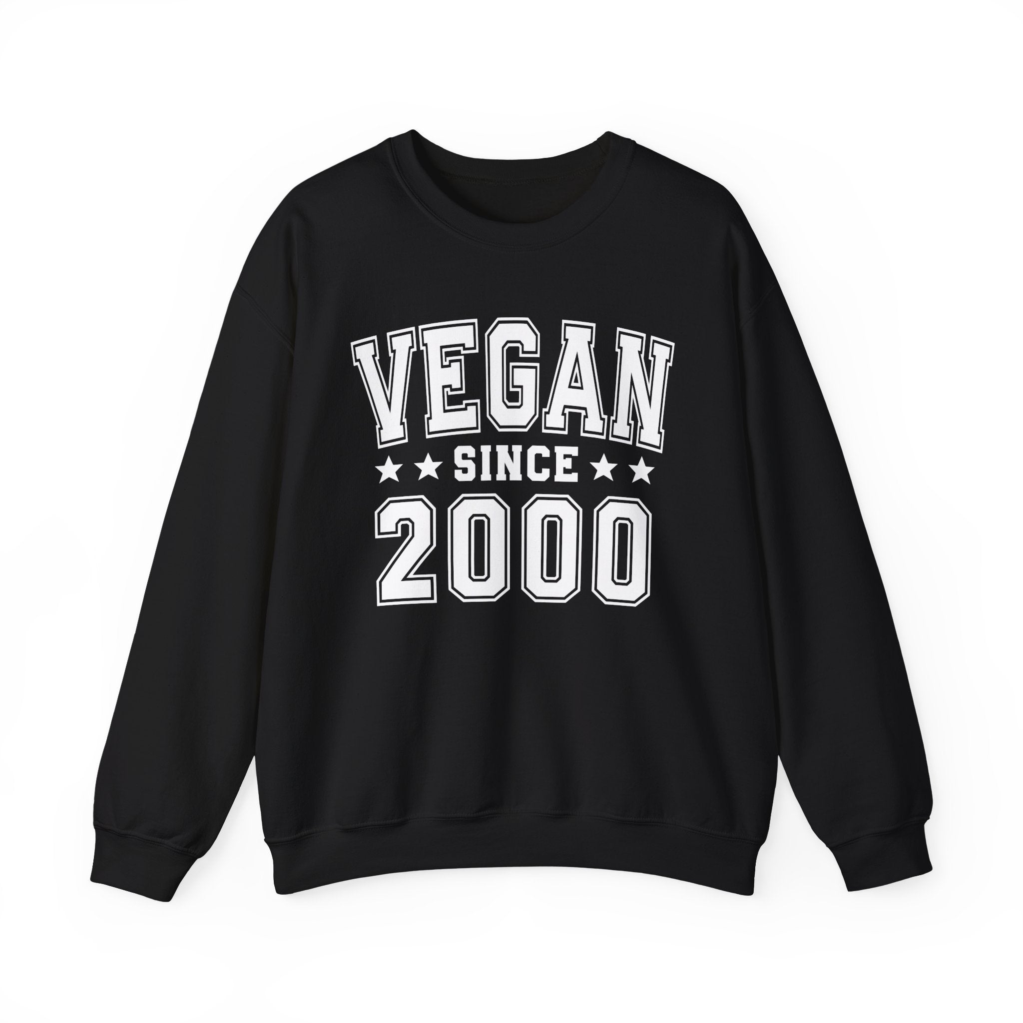 Vegan Since (Personalized Date) — Healthy Eating Milestone Sweatshirt