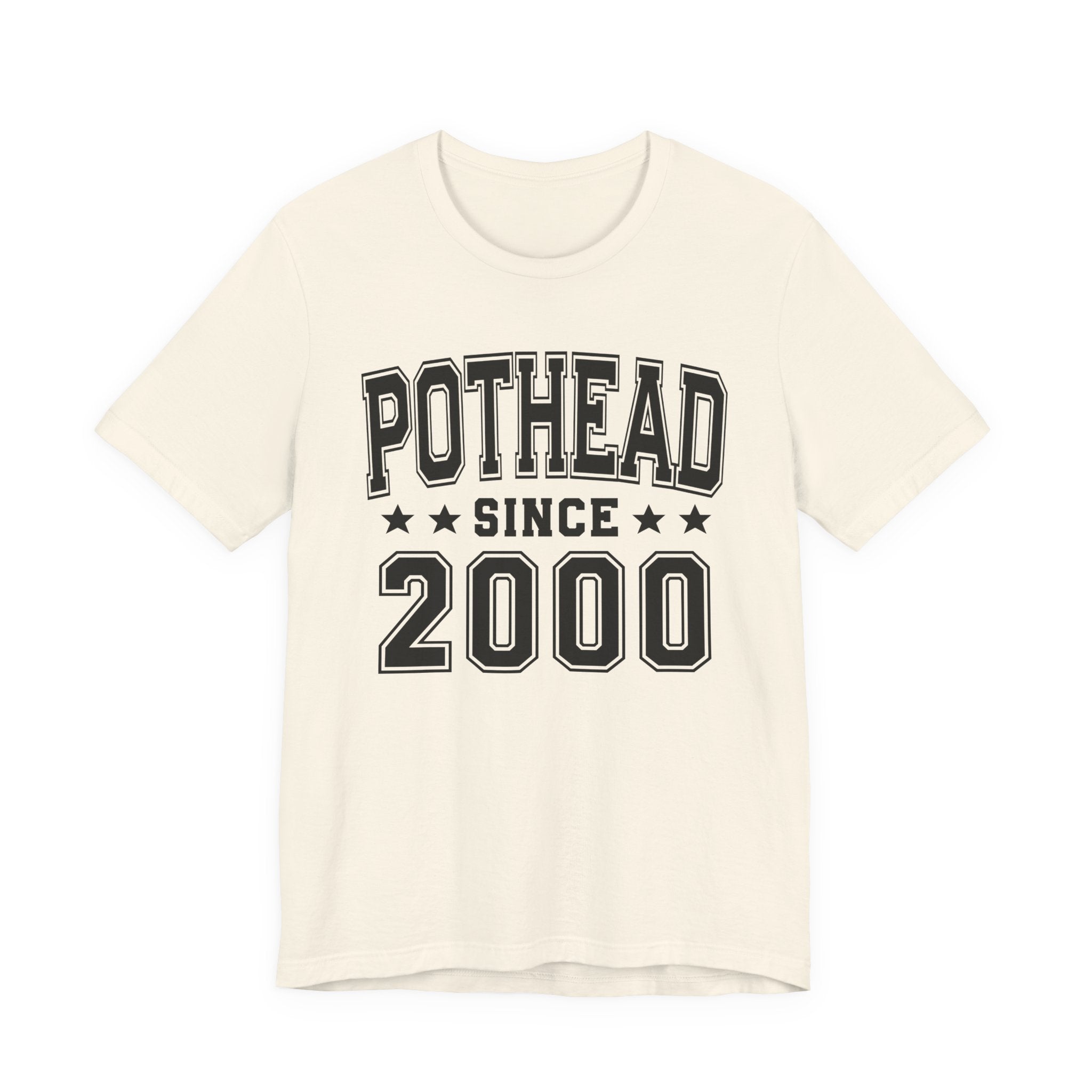 Pothead Since (Personalized Date) —  Bride/Married T-shirt, Wedding & Anniversary Gift
