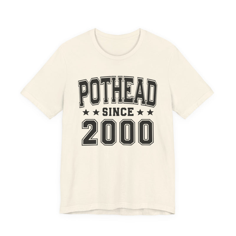 Pothead Since (Personalized Date) —  Bride/Married T-shirt, Wedding & Anniversary Gift