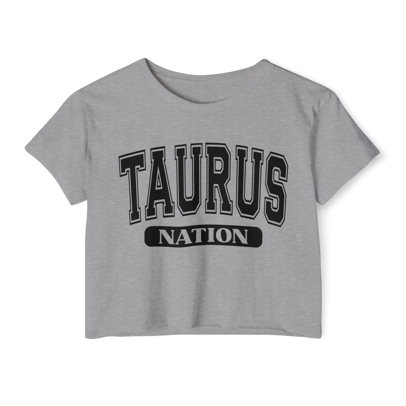 Taurus Nation — Women’s Zodiac Festival Crop Top