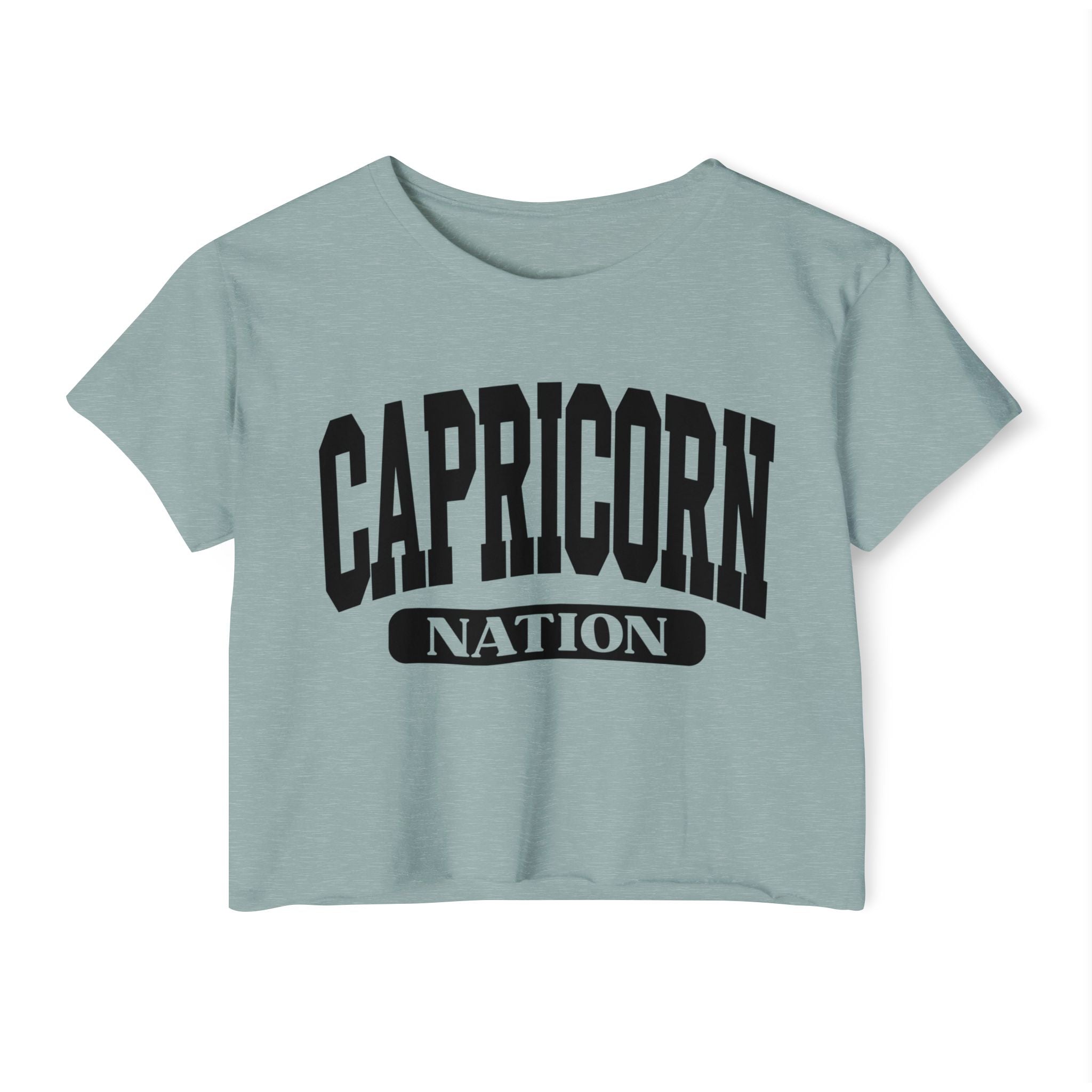 Capricorn Nation — Women’s Zodiac Festival Crop Top