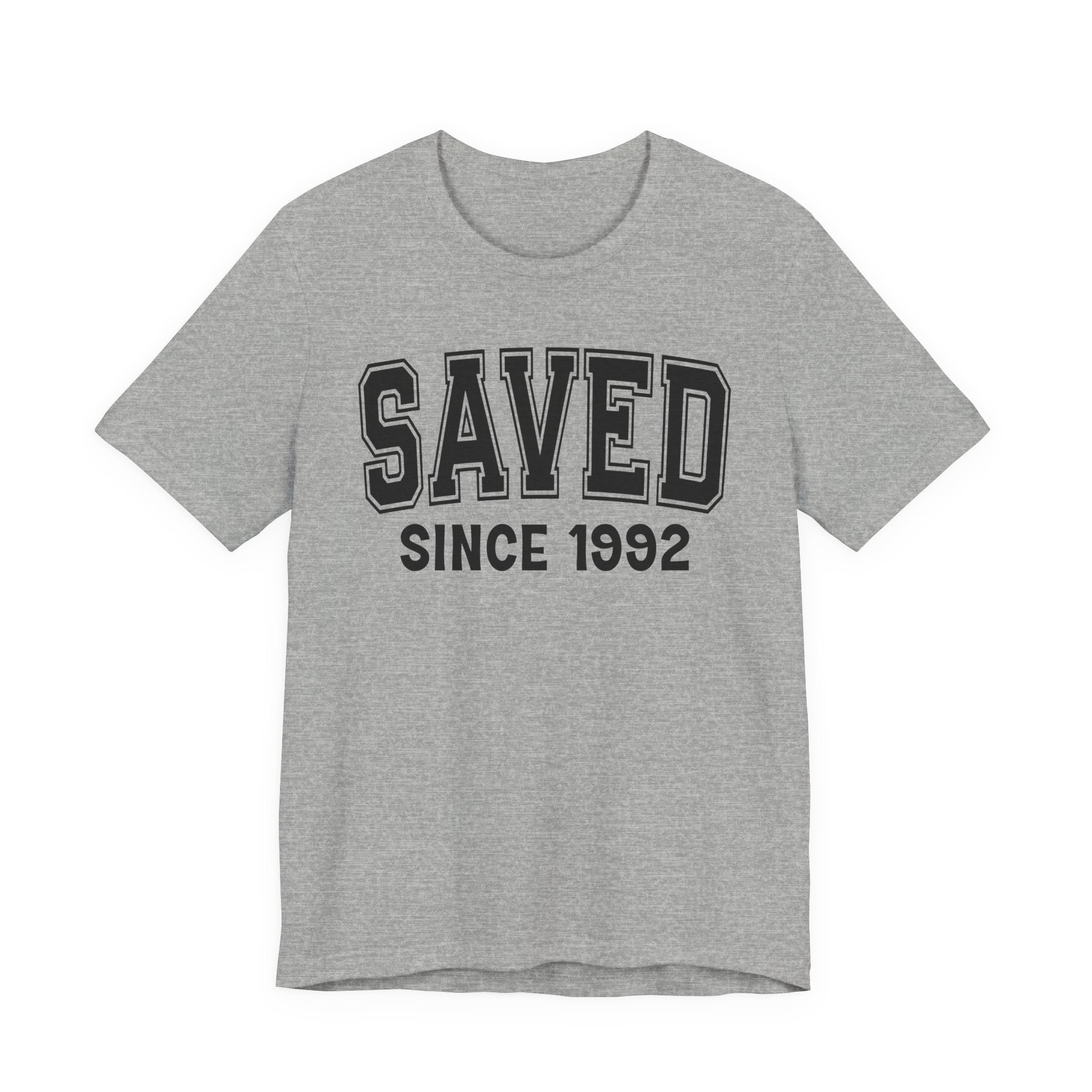 Saved Personalization T-Shirt - Add Your Special "Since Date"