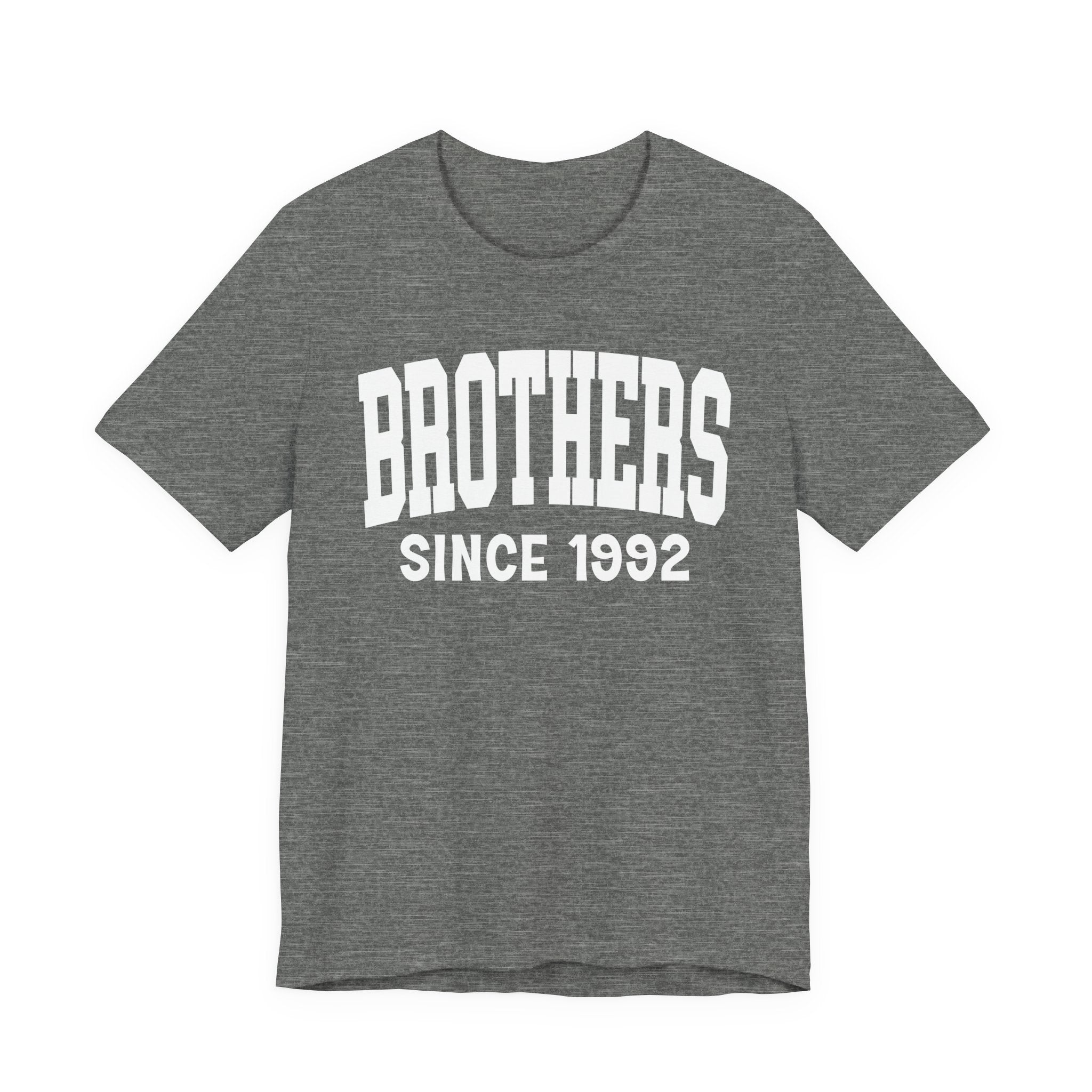 Brothers Personalization T-Shirt - Add Your Special "Since Date"