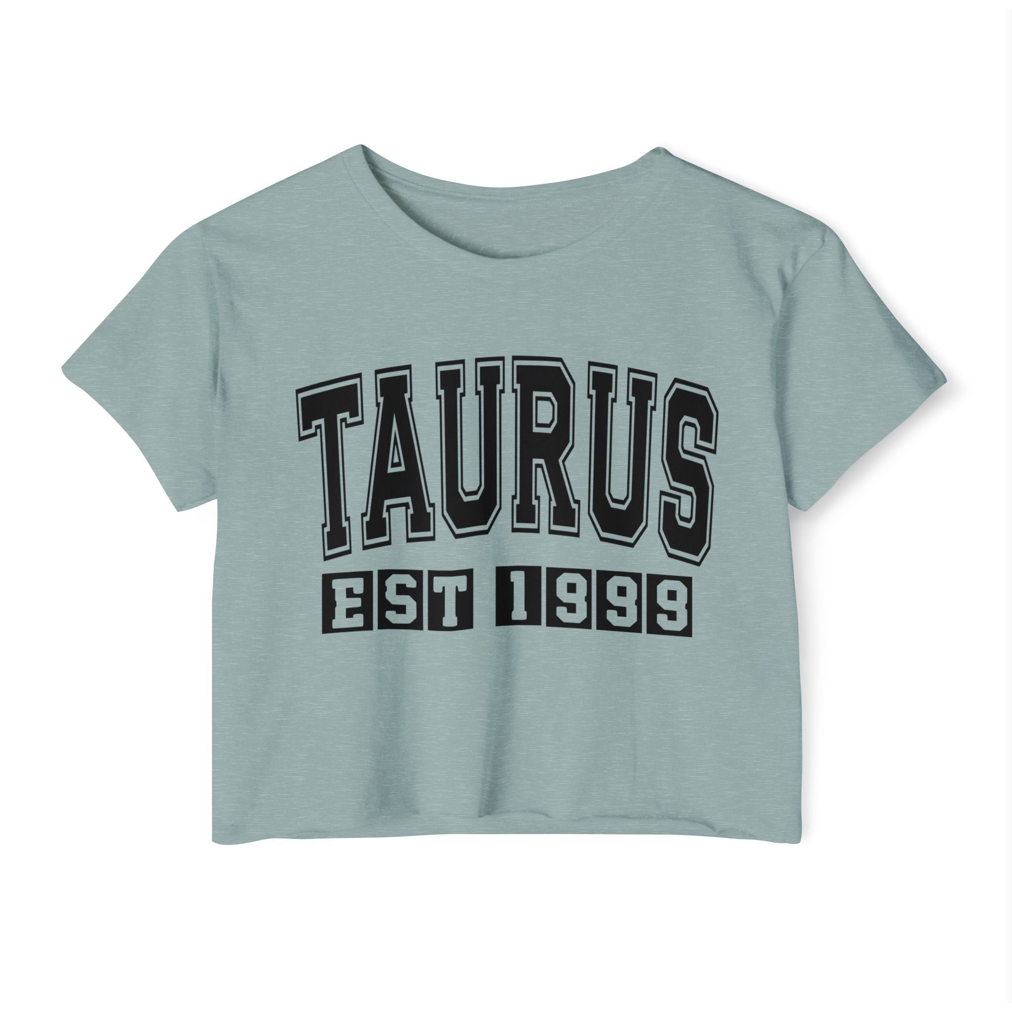 Taurus EST (YEAR) Personalization -  Crop Top
