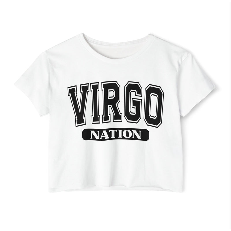 Virgo Nation — Women’s Zodiac Festival Crop Top