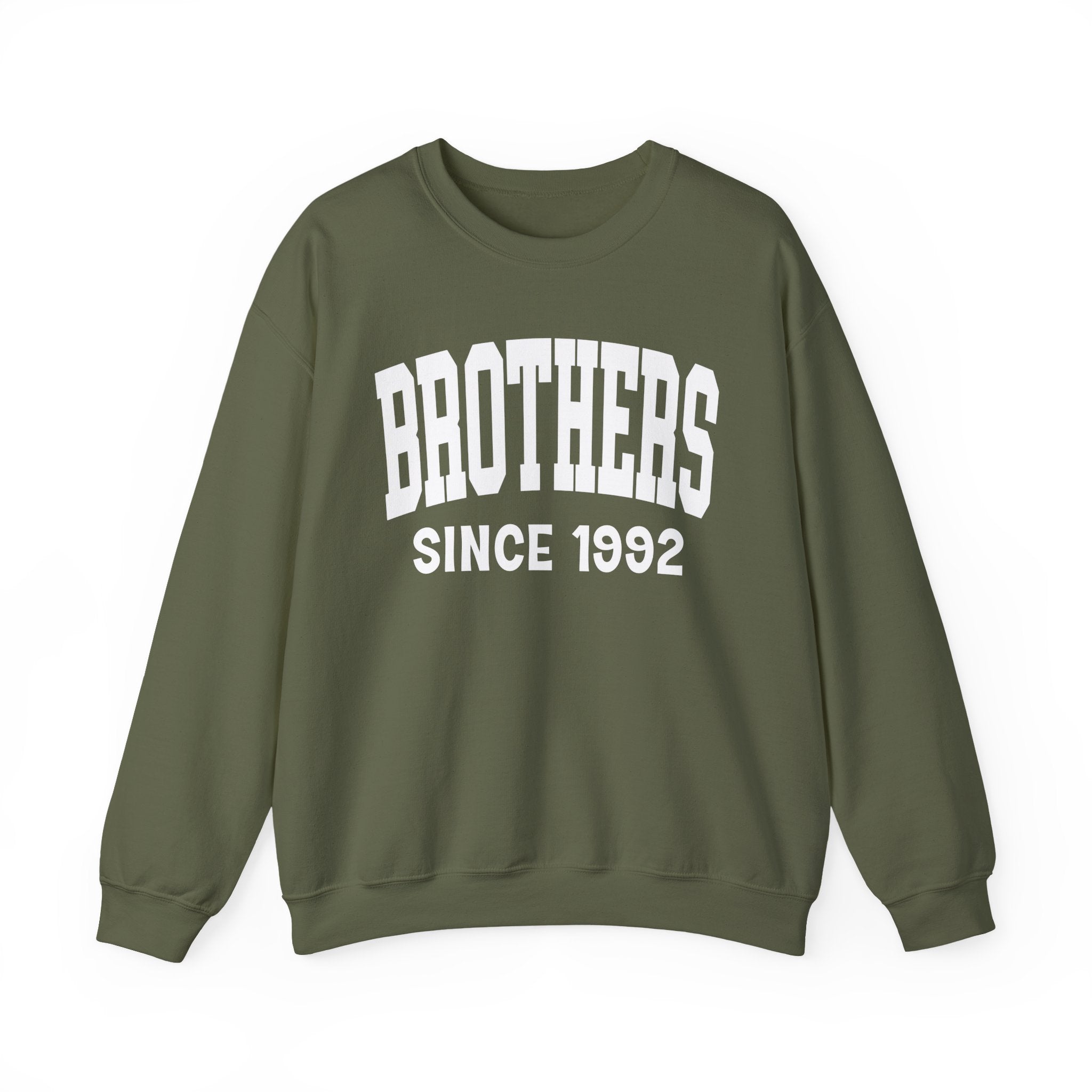 Brothers Personalization Sweatshirt - Add Your Special "Since Date"
