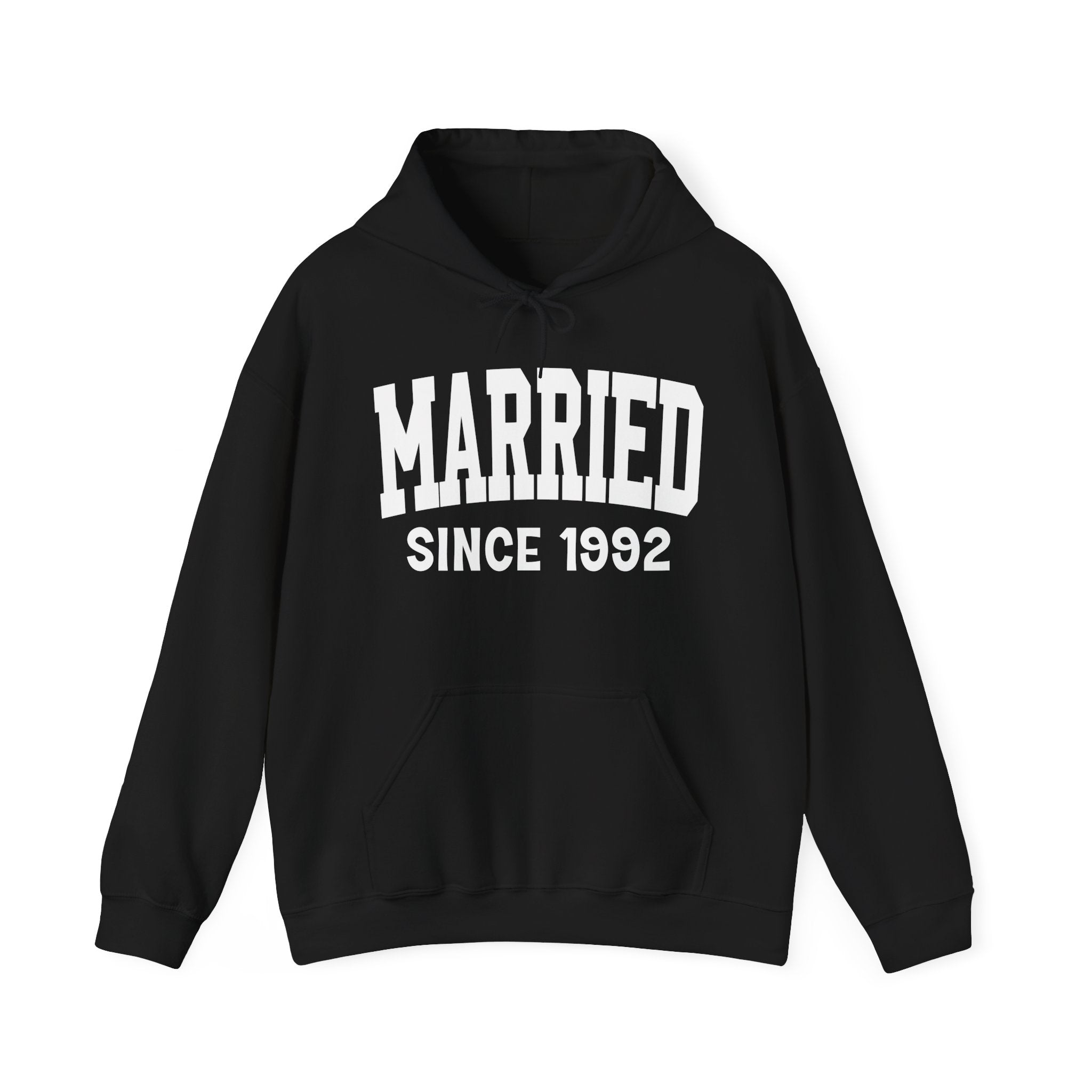 Married Personalization Hoodie - Add Your Special "Since Date"