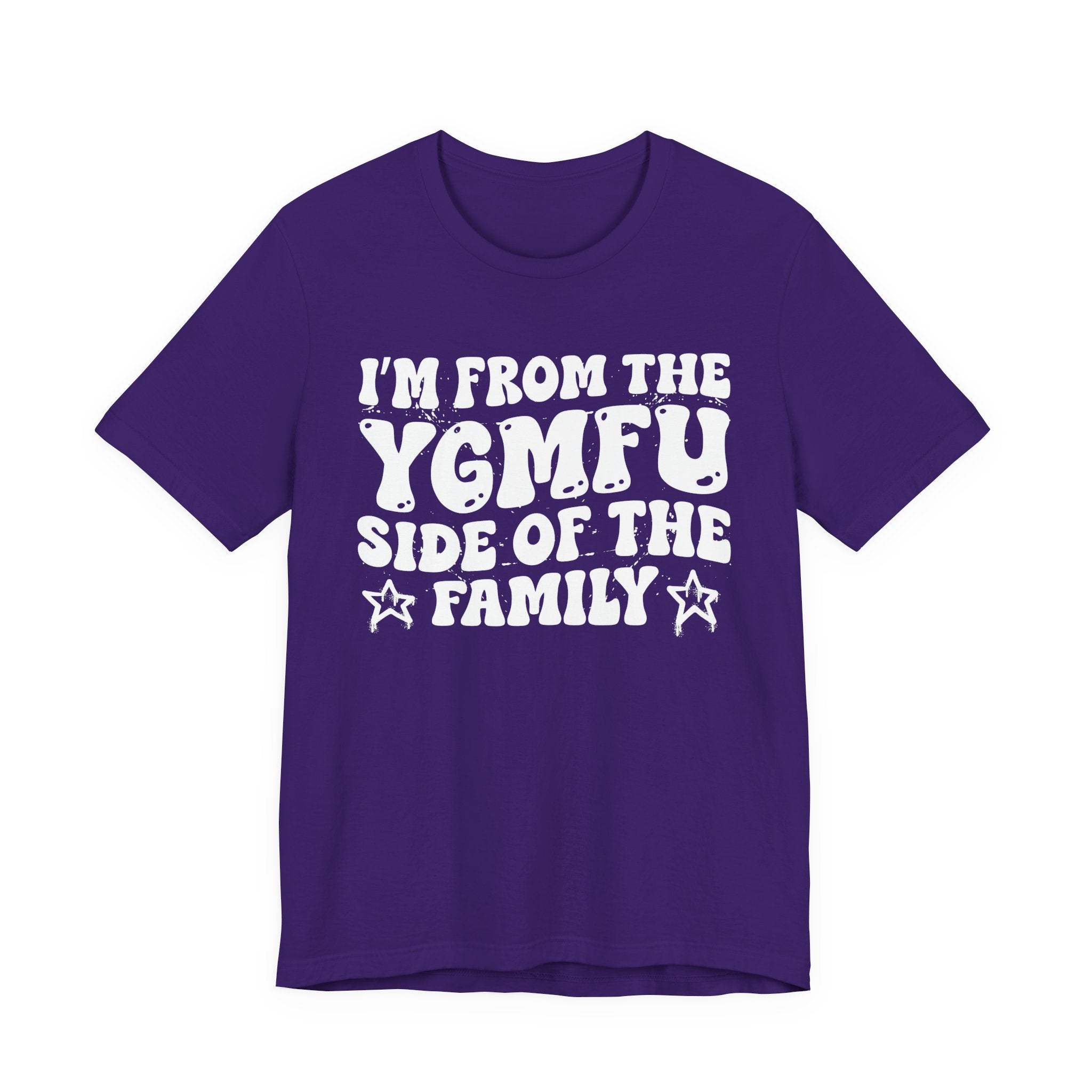 I'm From The YGMFU (You Got Me Fucked Up) Side of the Family — Funny Family Pride T-Shirt