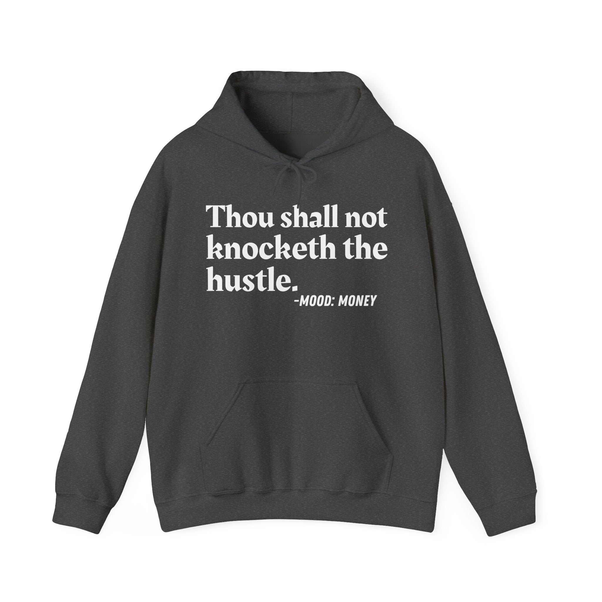 Thou shall not Knocketh with The Hustle - Vintage Hoodie