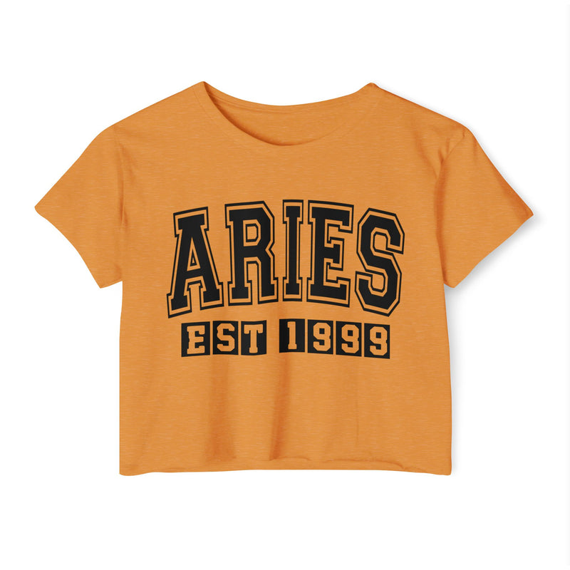 Aries EST (YEAR) Personalization —  Crop Top