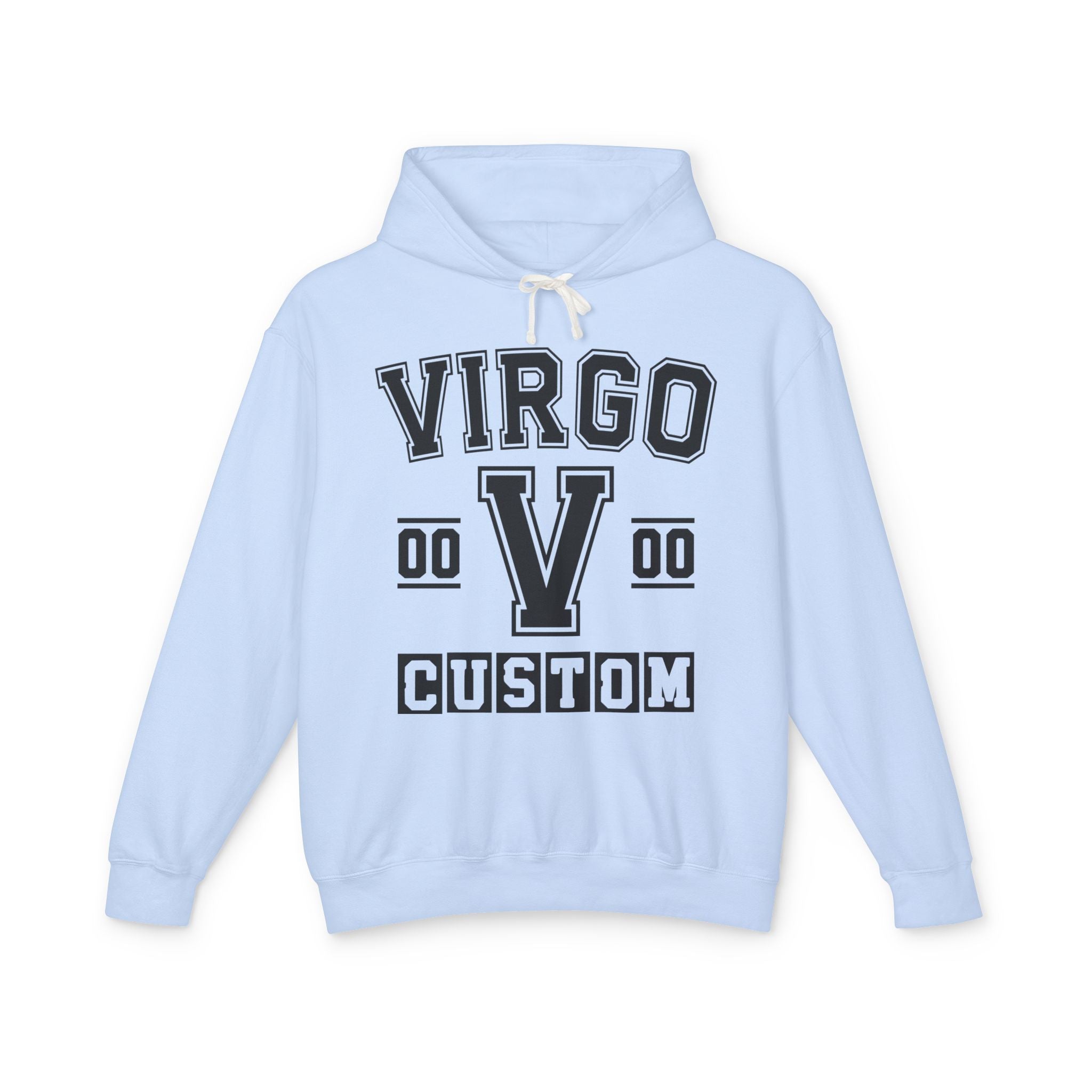 Custom Virgo Varsity Hoodie - Customize Birthday Day/Month/Year - Customize Gemini Season/Nation