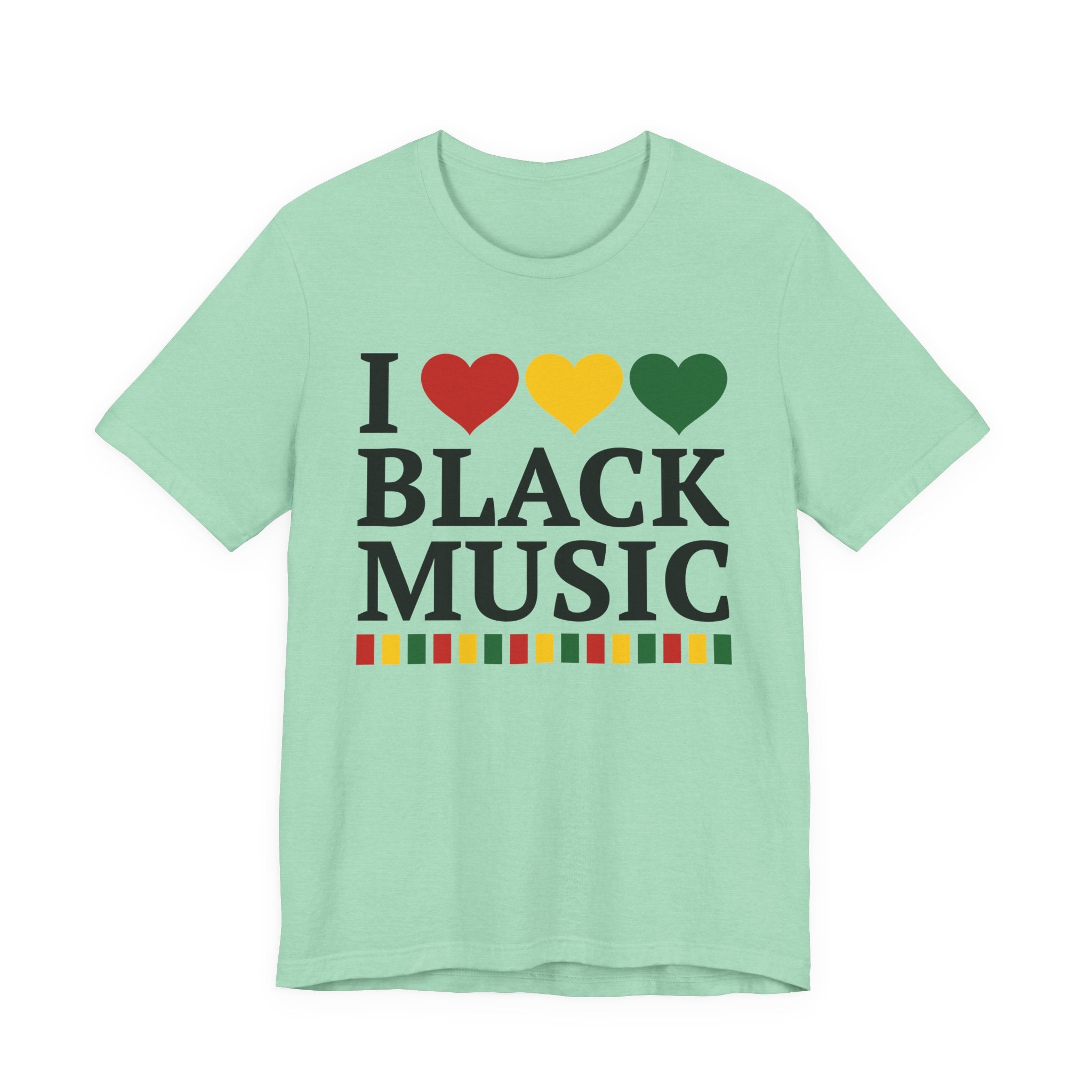 I Love Black Music — T-Shirt