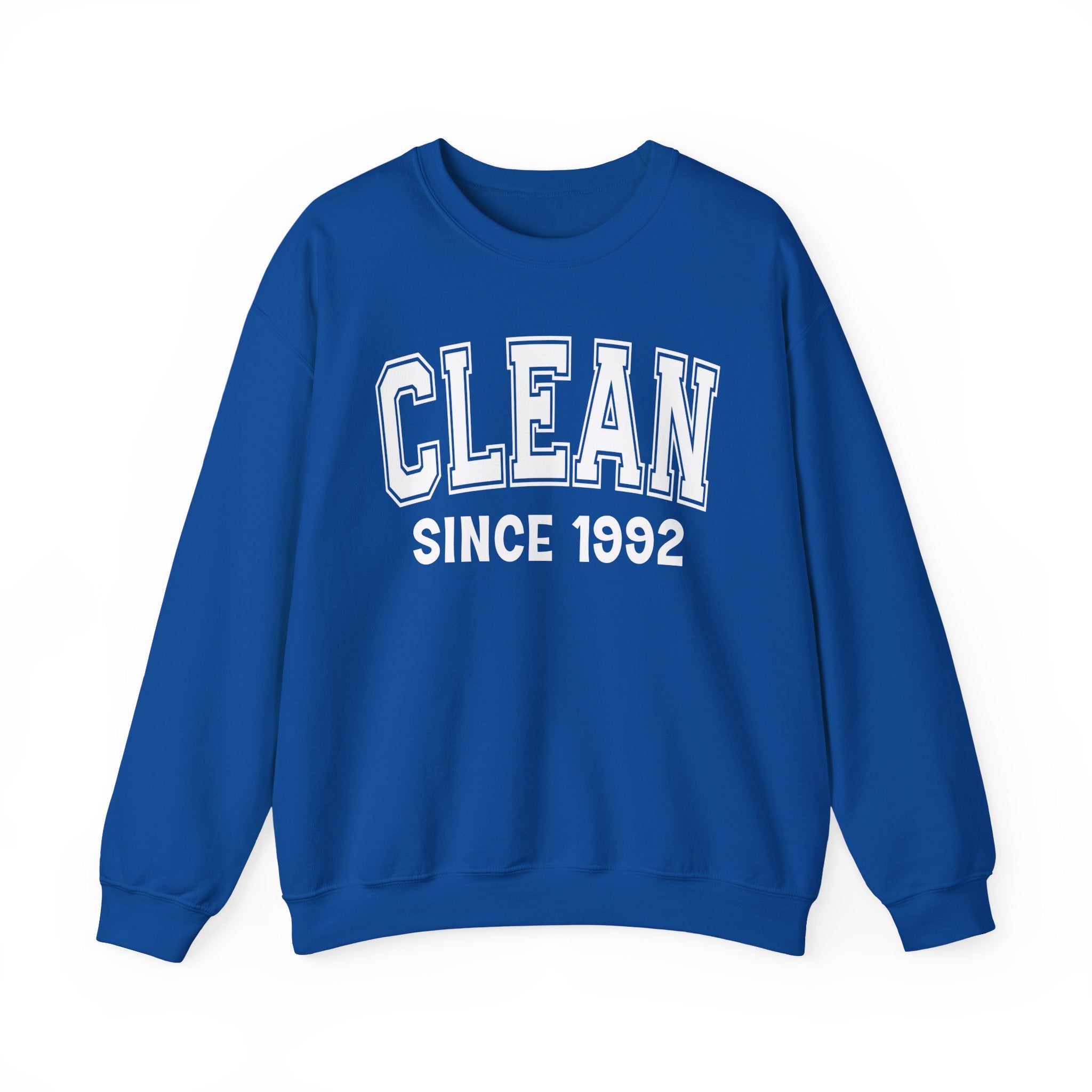 Clean Personalization Sweatshirt - Add Your Special "Since Date"
