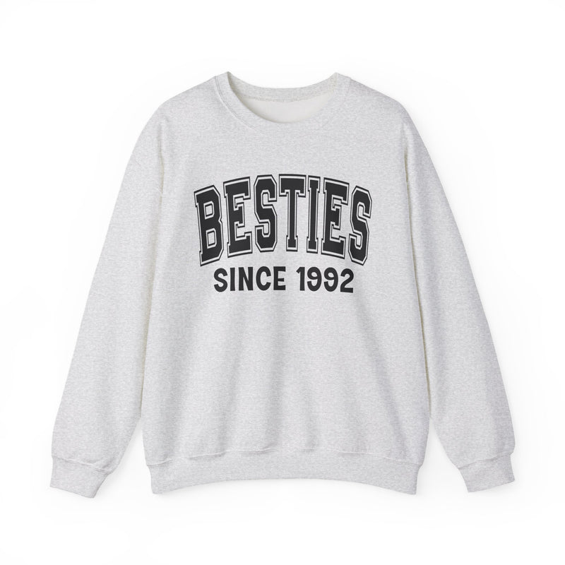Besties Personalization Sweatshirt — Add Your Special "Since Date"