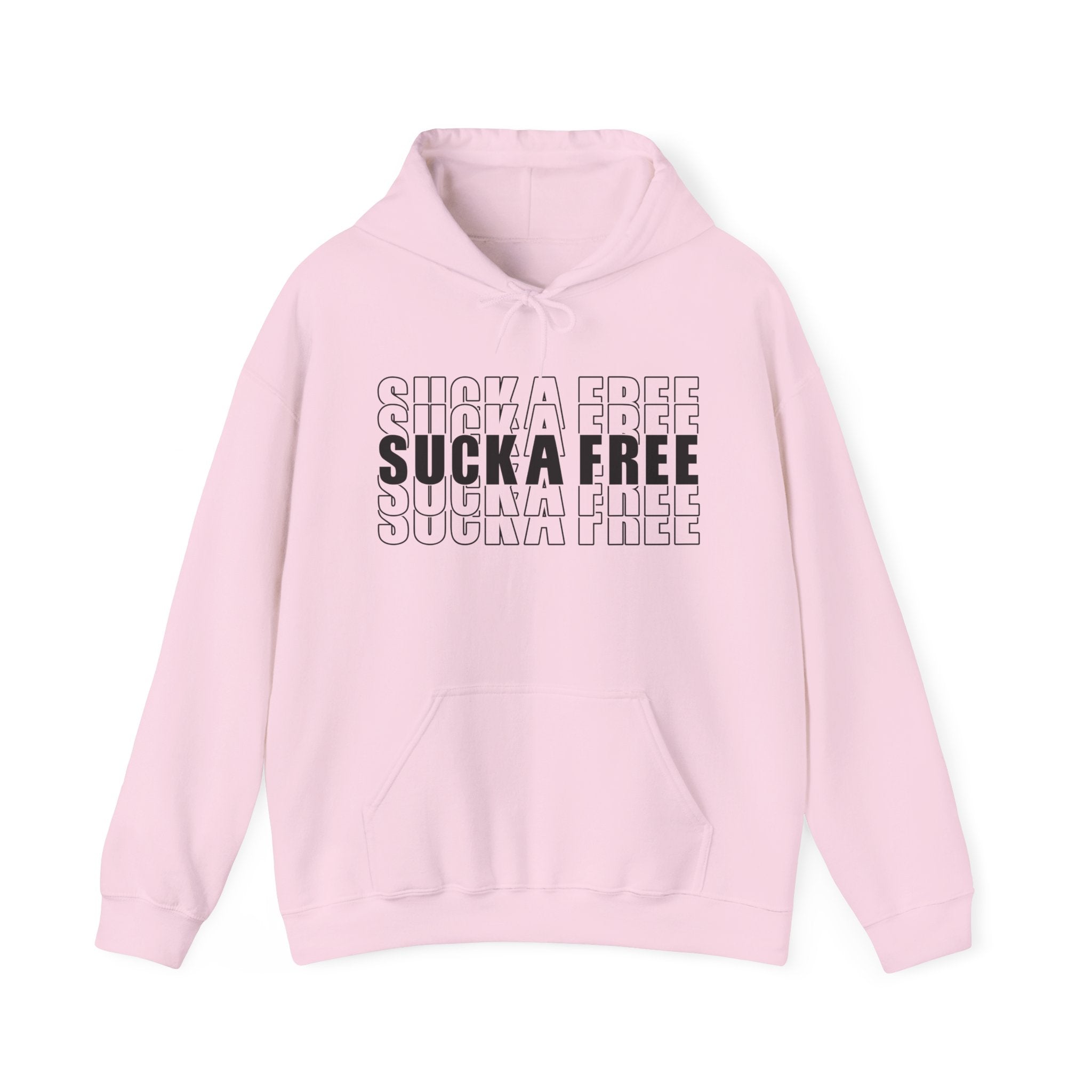 Sucka Free Hoodie (stacked print)