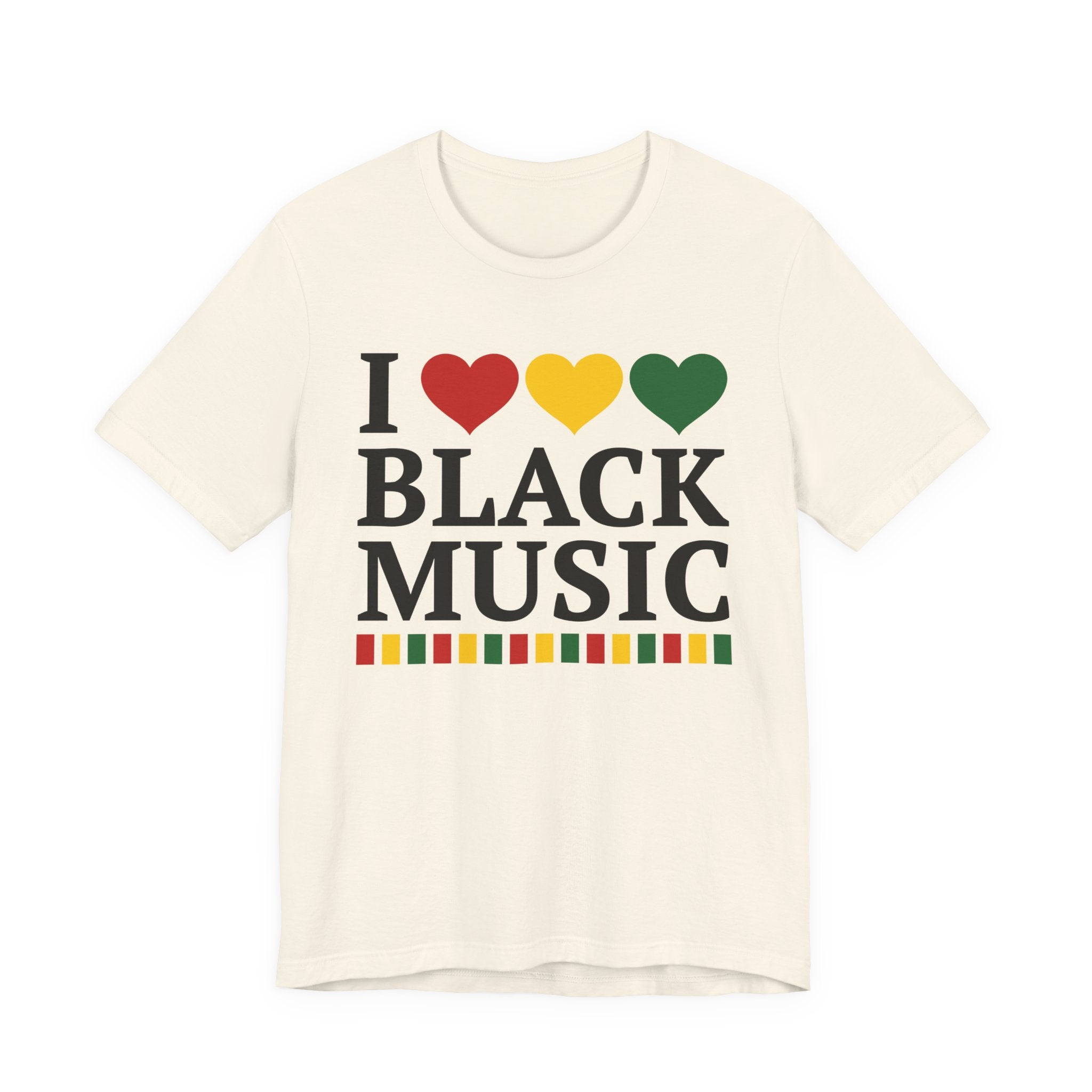 I Love Black Music — T-Shirt