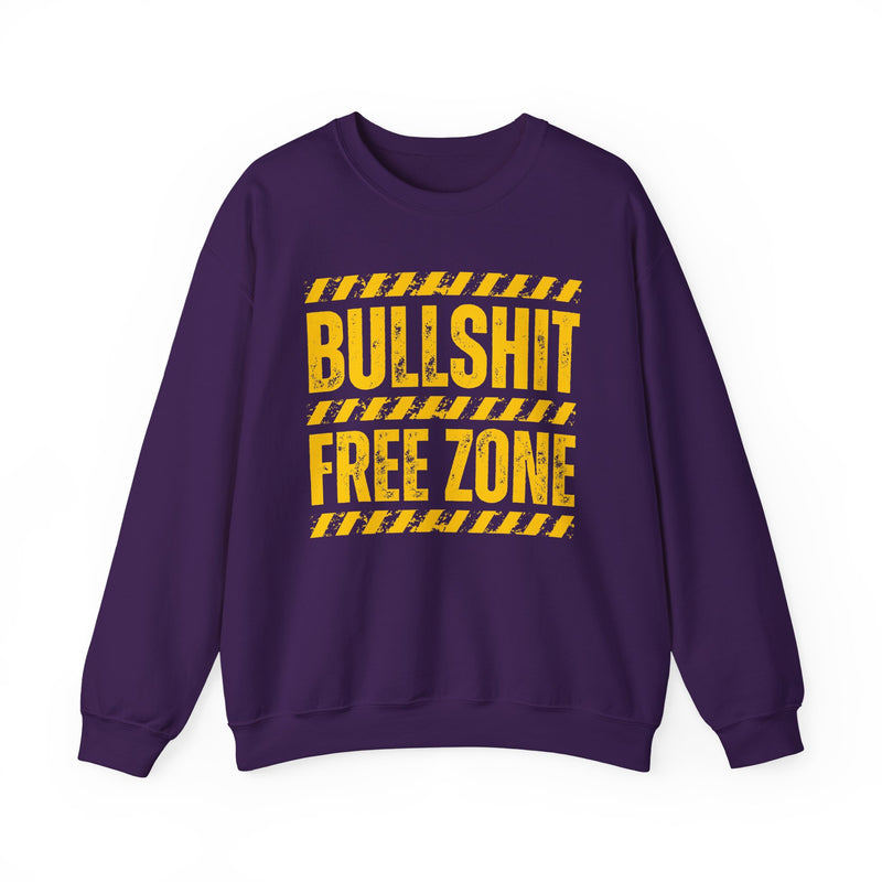 Bullshit Free Zone － Funny Energy Hoodie