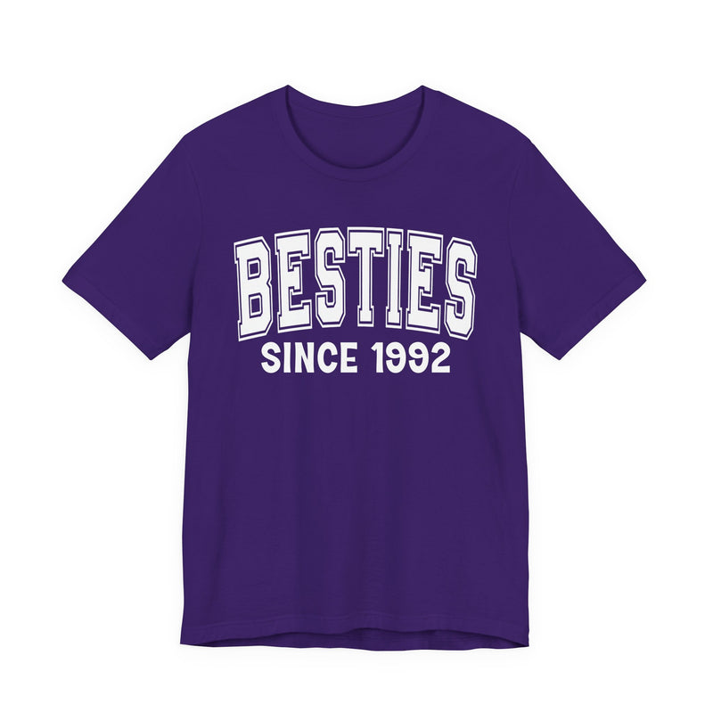 Besties Personalization T-Shirt — Add Your Special "Since Date"