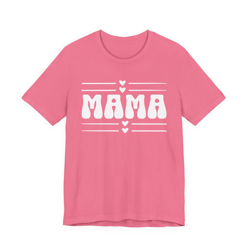 Mama Retro Heart — T-Shirt