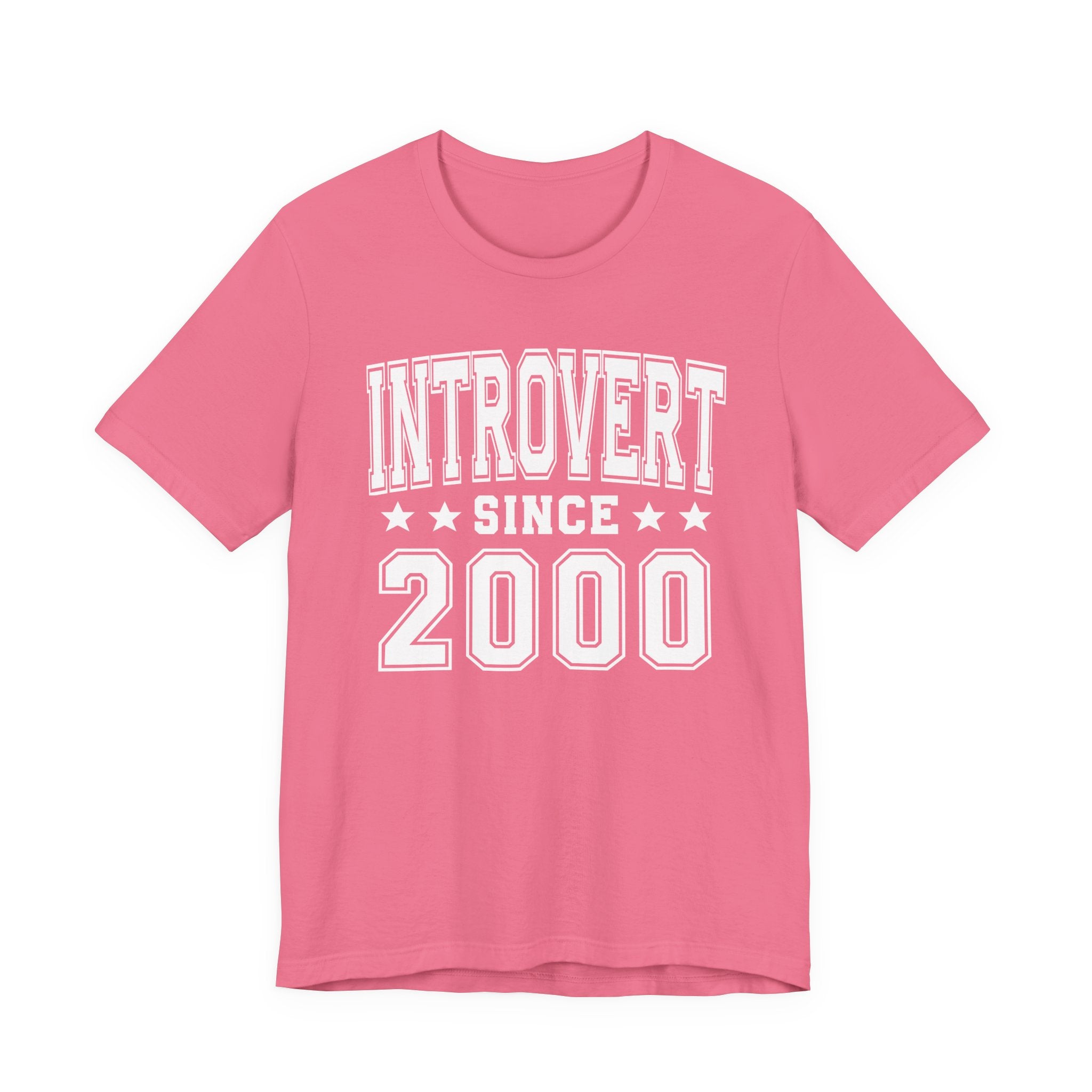 Introvert Since (Personalized Date) —  Proud Loner T-shirt