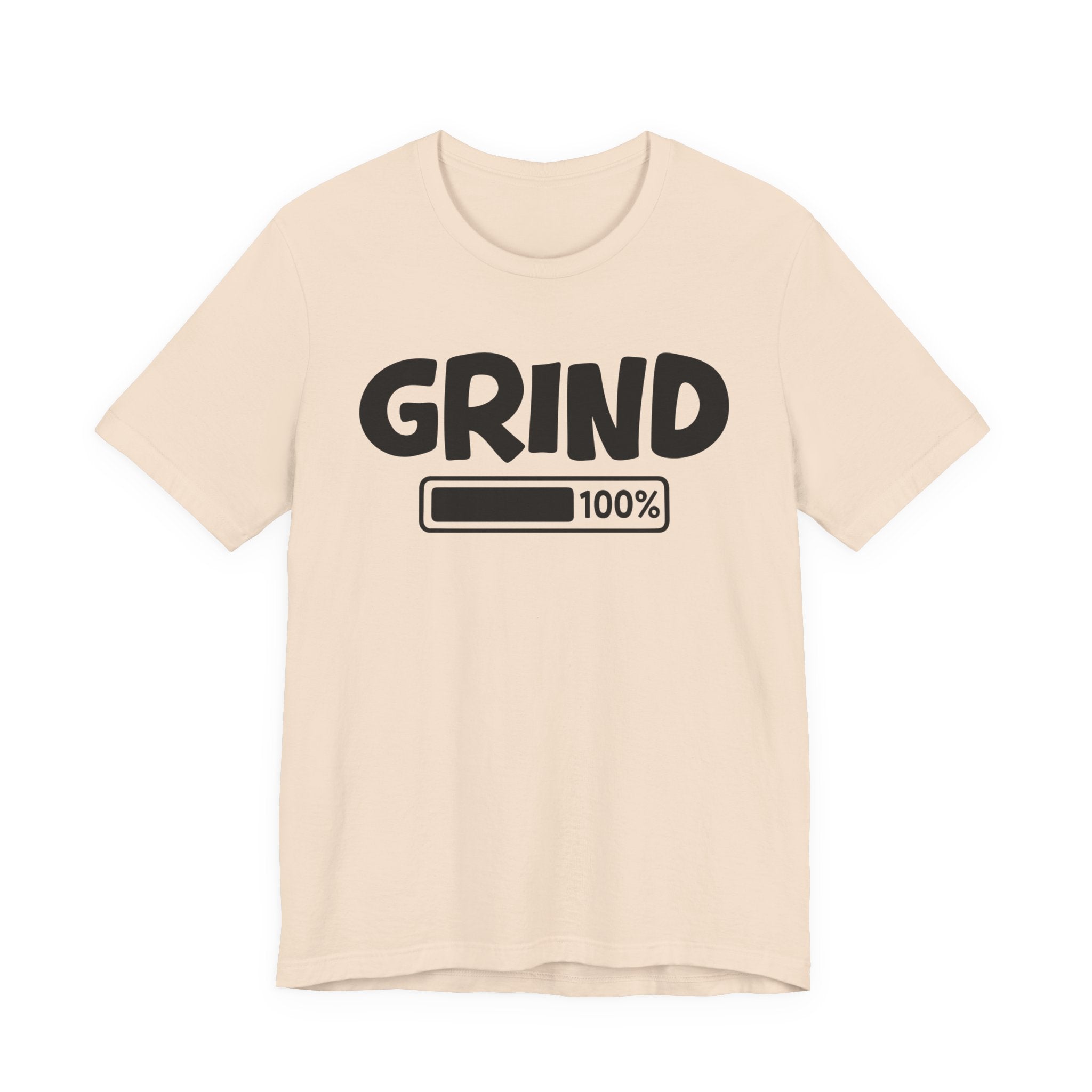 Grind - T-Shirt – Bold Protest Graphic Tee with Raised Fist