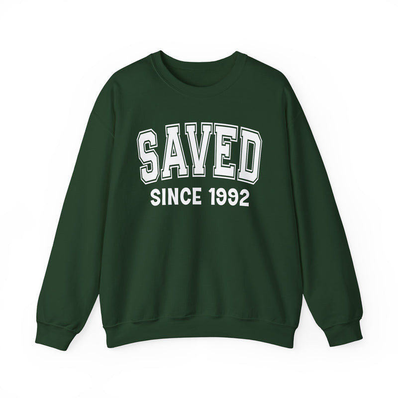 Saved Personalization Sweatshirt — Add Your Special "Since Date"