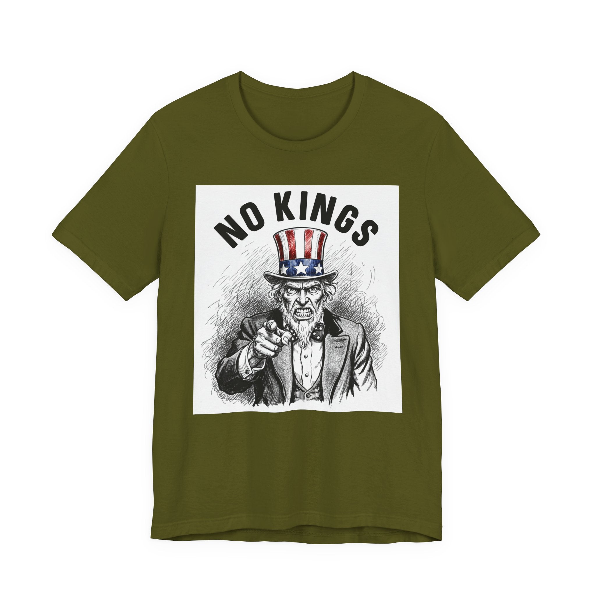 No Kings (Uncle Sam) T-Shirt