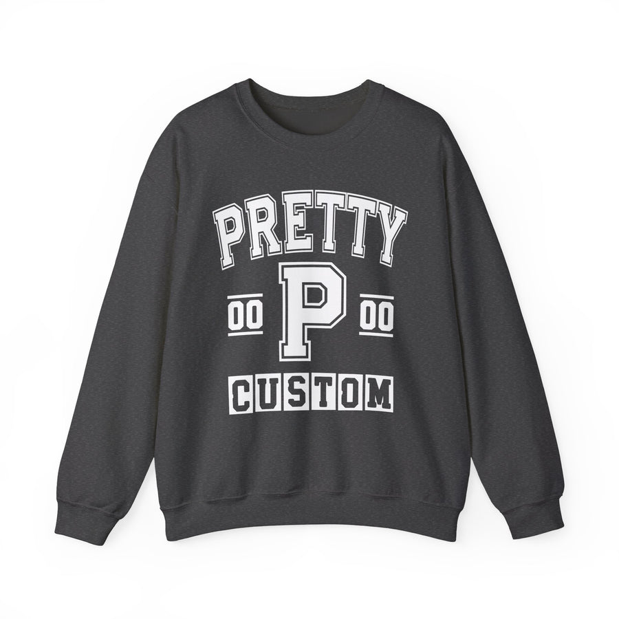 Custom Pretty Varsity Sweatshirt — Customize Birthday Day/Month/Year — Customize Gemini Season/Nation