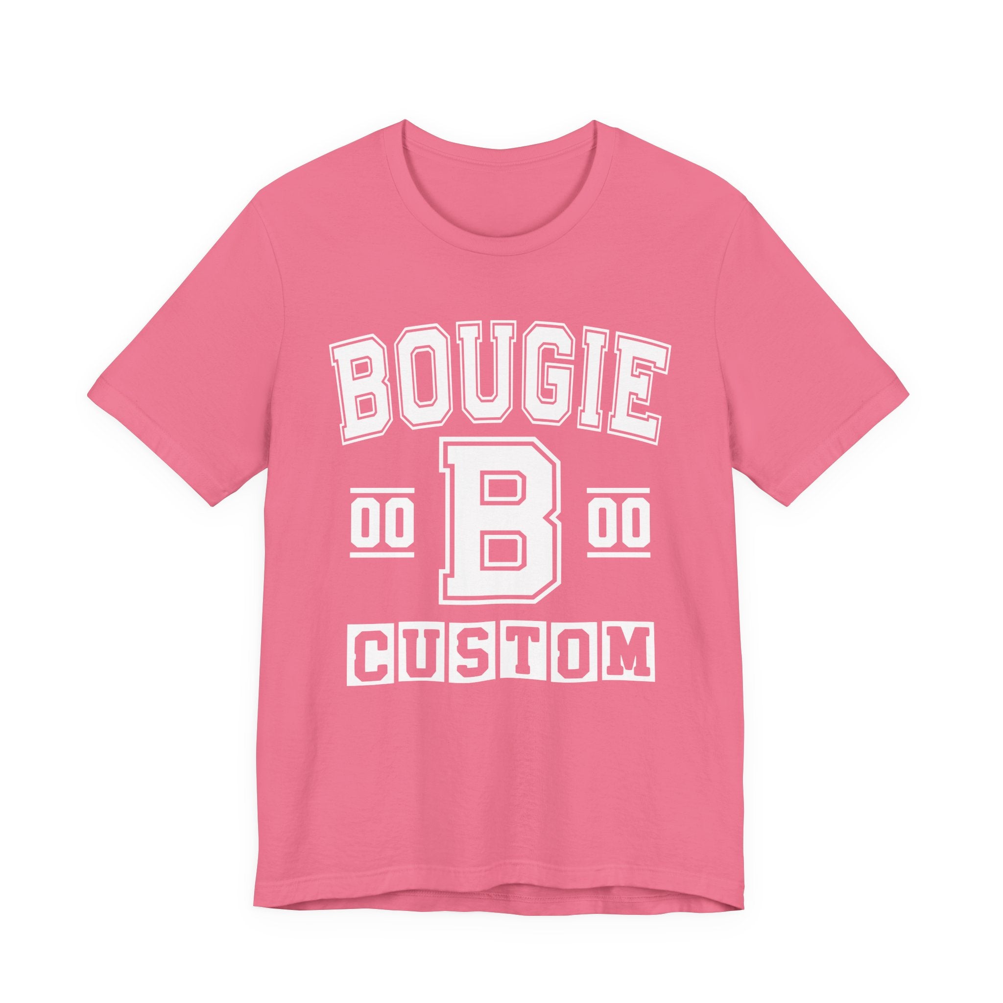 Custom Bougie Varsity Tee Shirt — Customize Birthday Day/Month/Year - Customize Season/nation/Society