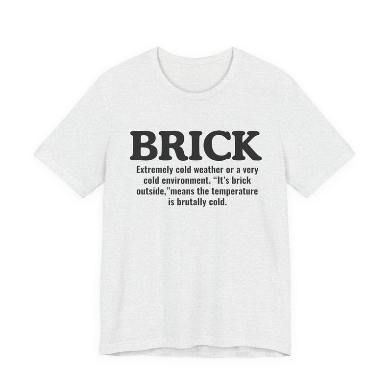 Brick — Urban Slang Definition T-Shirt
