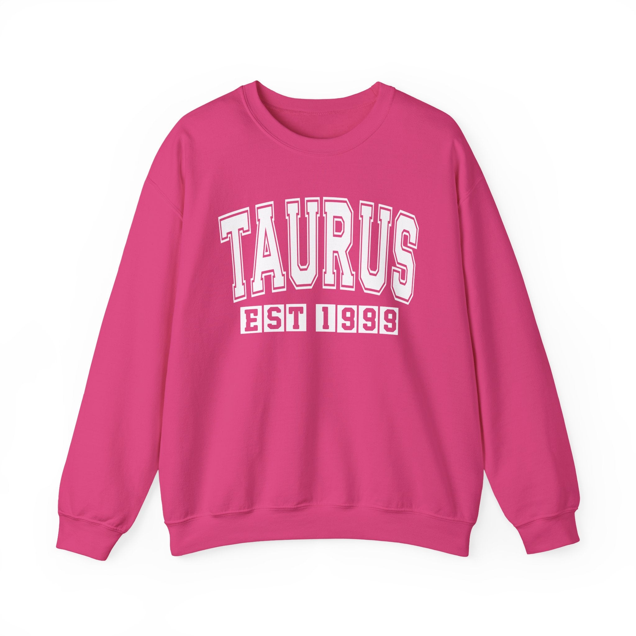 Taurus (EST YEAR) Personalization — Zodiac Graphic Sweatshirt