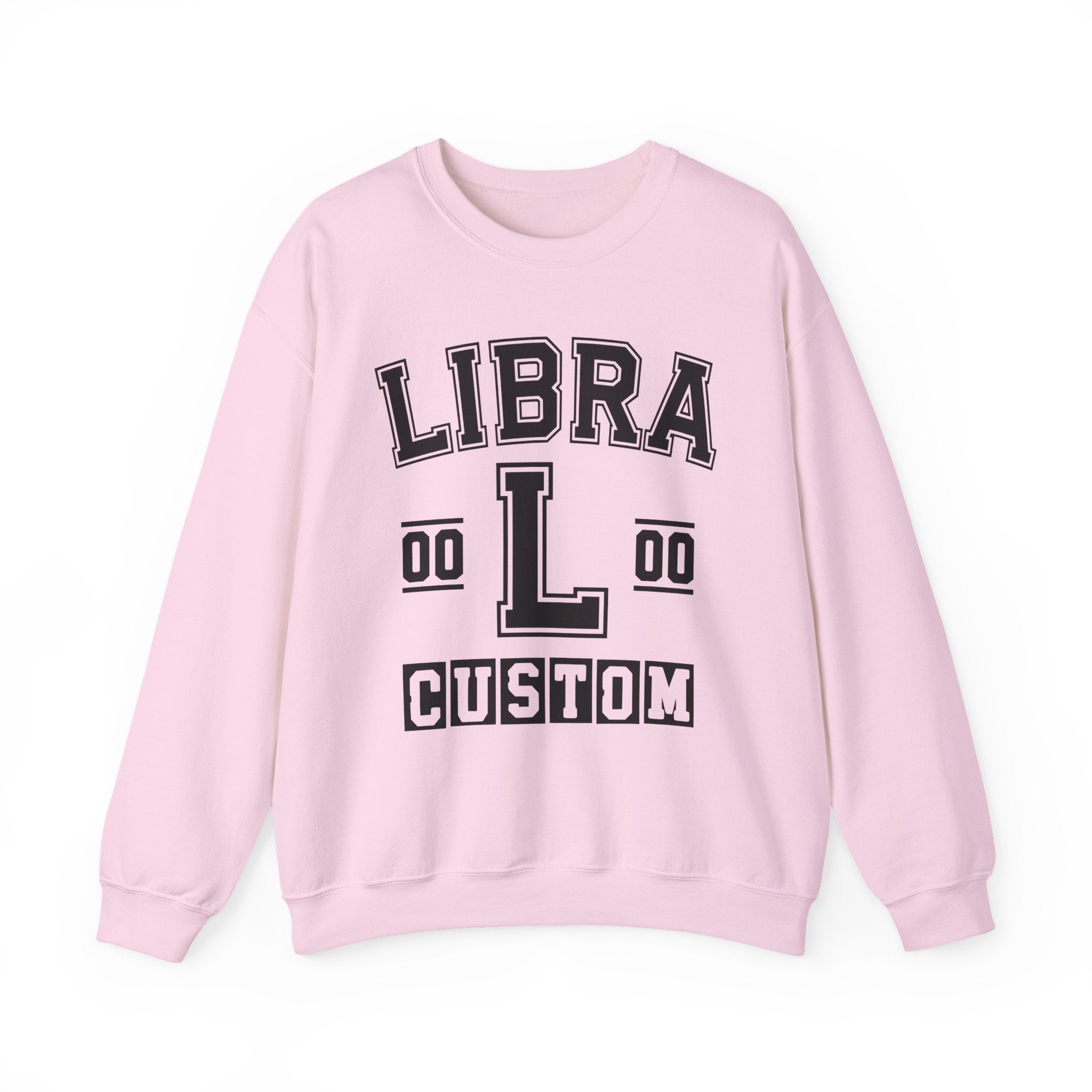 Custom Libra Varsity Sweatshirt - Customize Birthday Day/Month/Year - Customize Gemini Season/Nation