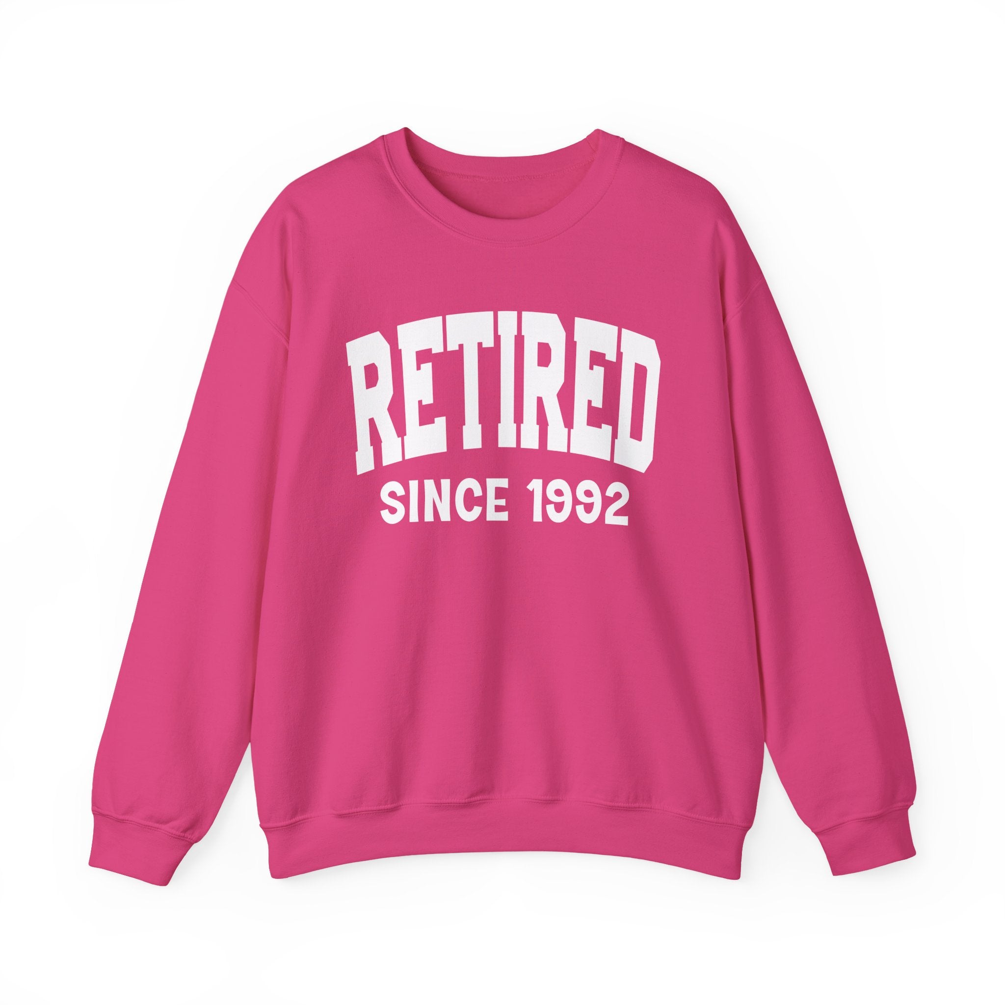 Retired Personalization Sweatshirt - Add Your Special "Since Date"