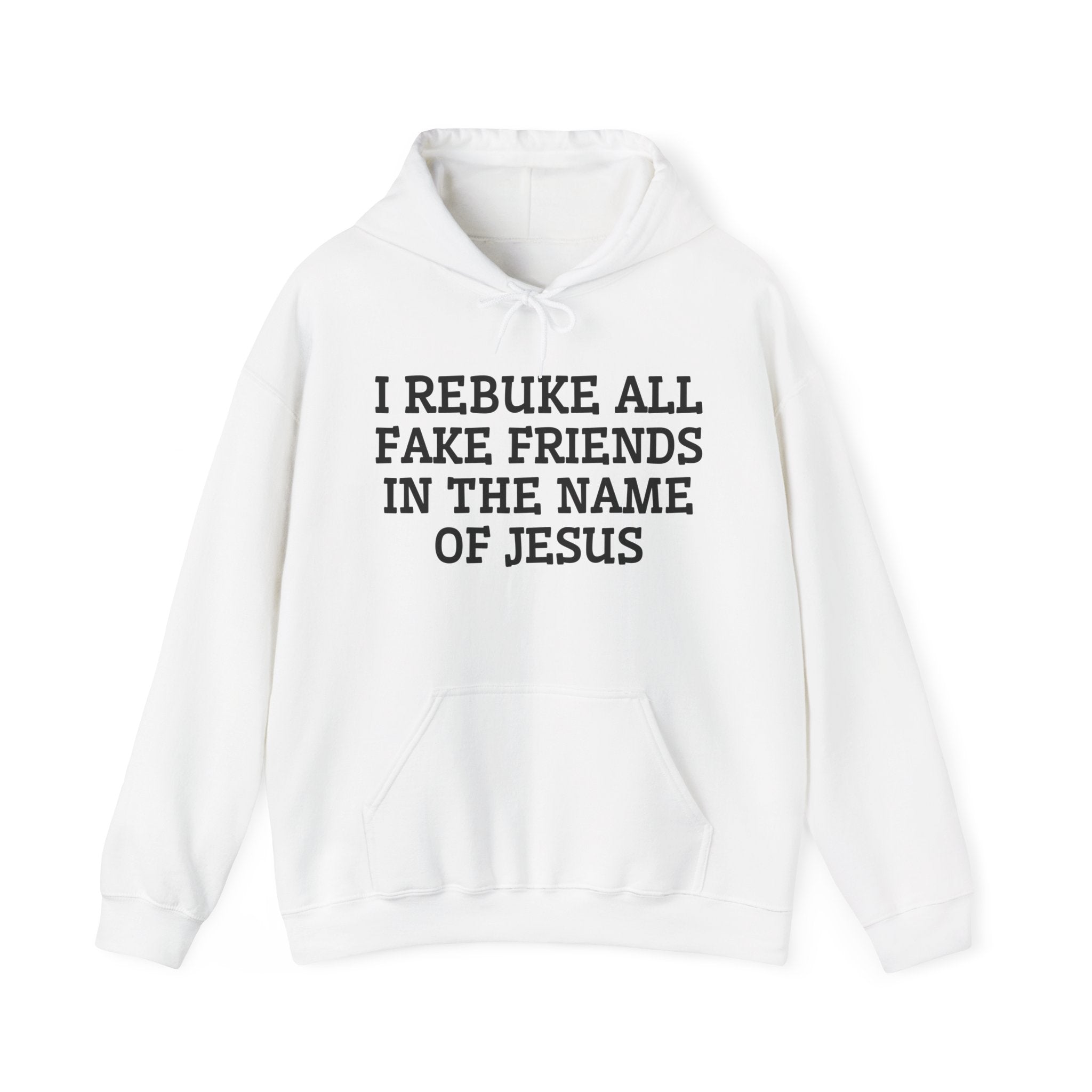 I Rebuke All Fake Friends In The Name Of Jesus - Hoodie