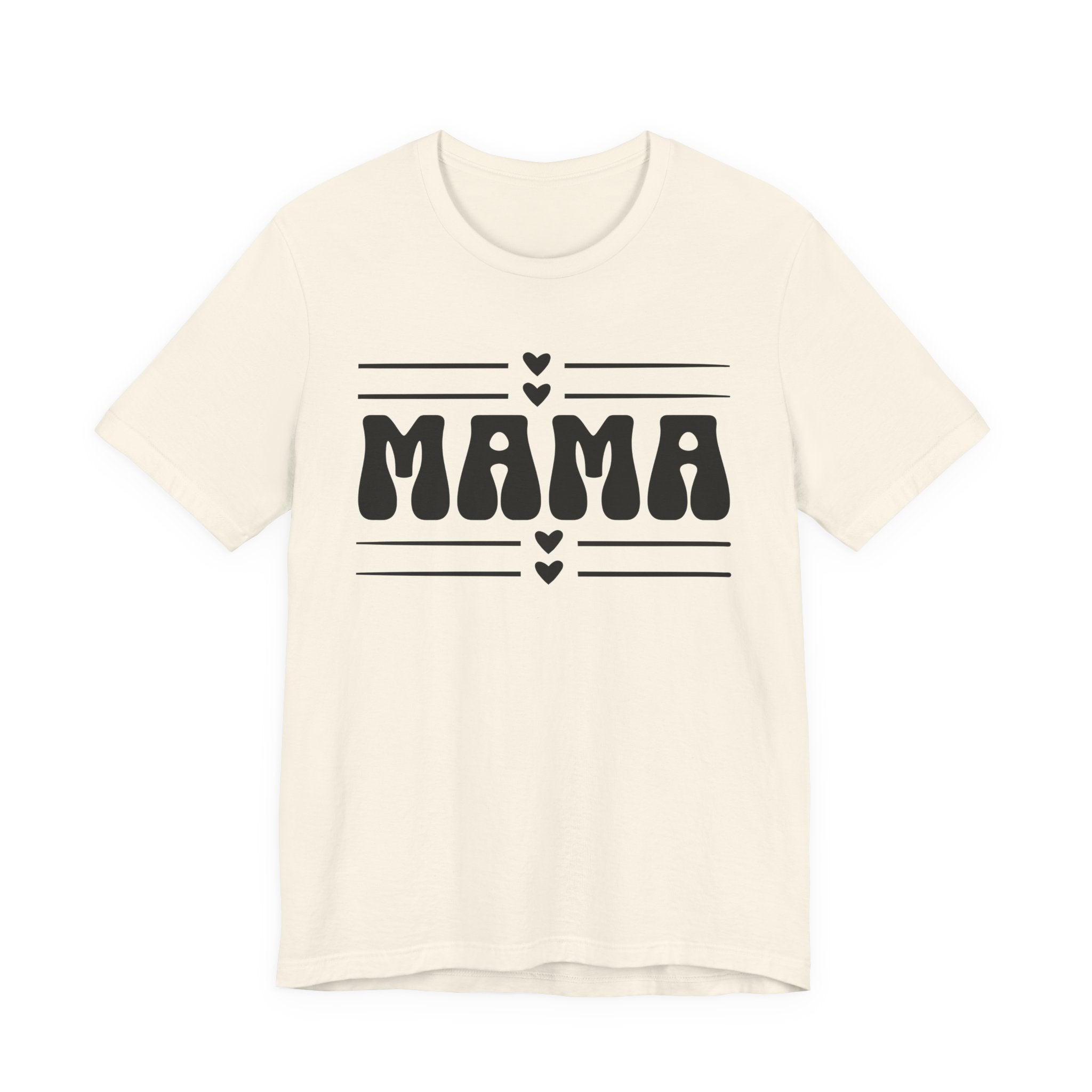 Mama Retro Heart - Tee Shirt