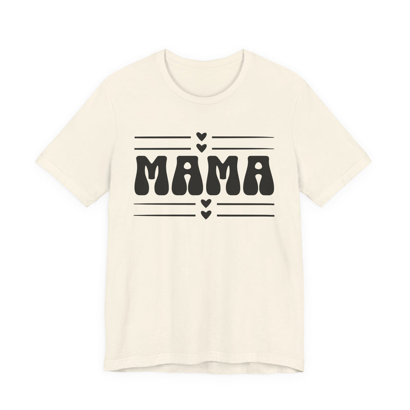 Mama Retro Heart — T-Shirt