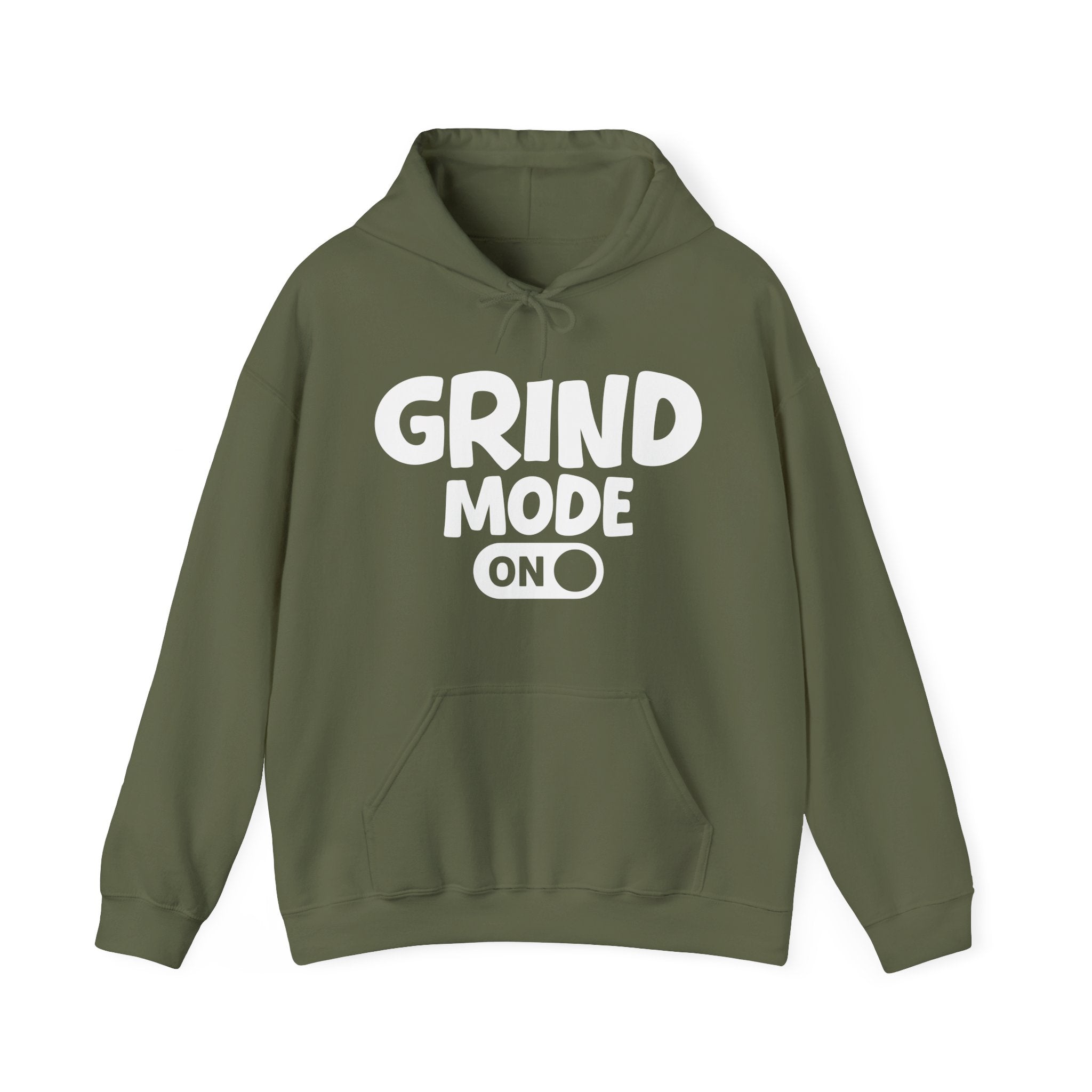 Grind Mode On — Motivational Positive Graphic Hoodie