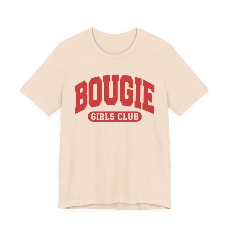 Bougie Girls Club — Retro Collegiate T-Shirt