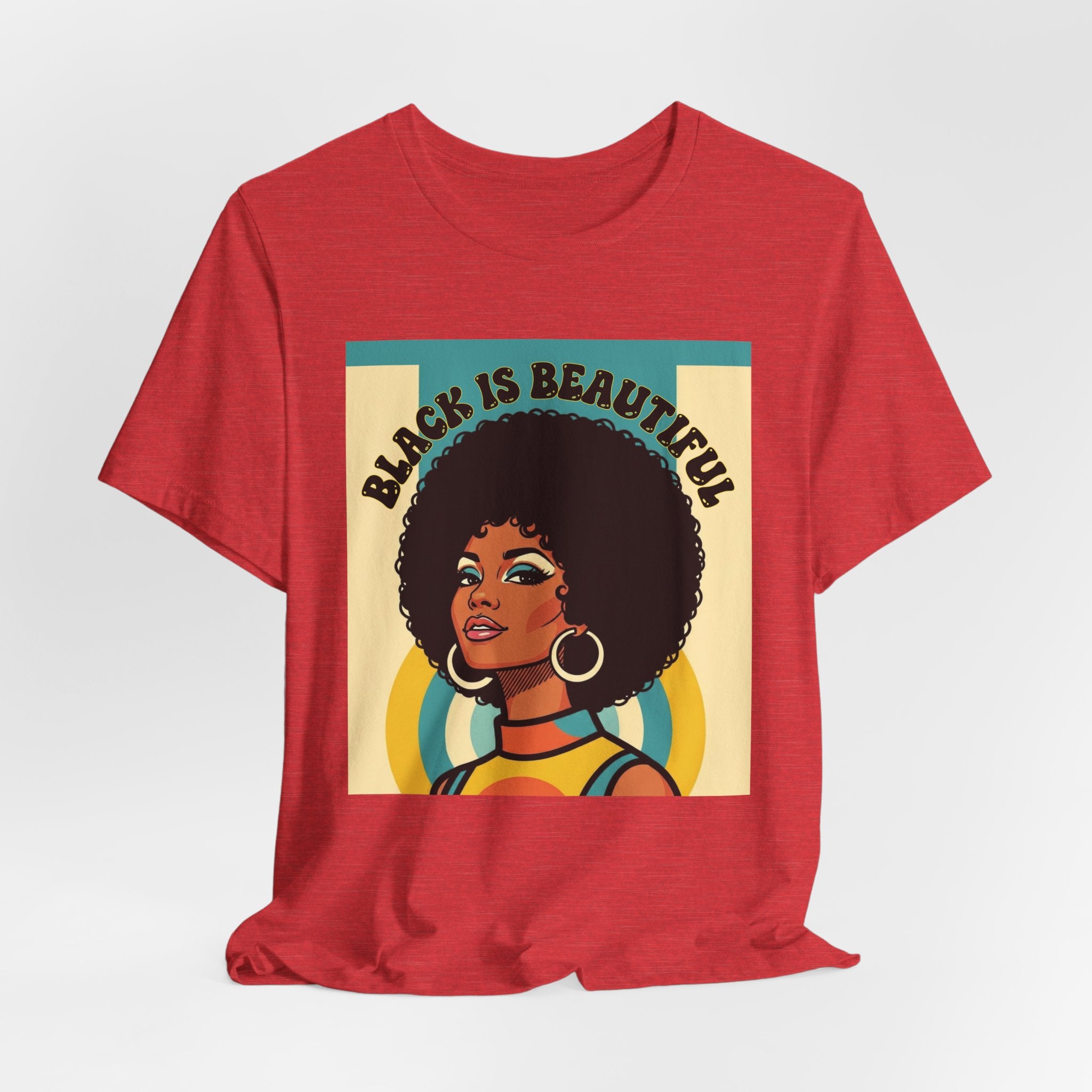 Black Is Beautiful- Black Pride Tee Shirt