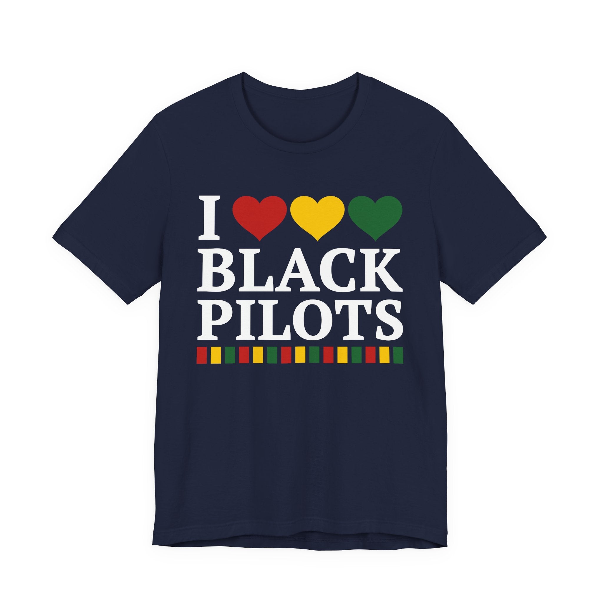I Love Black Pilots — T-Shirt