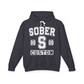 Custom Sober Varsity Hoodie - Customize Birthday Day/Month/Year - Customize Gemini Season/Nation