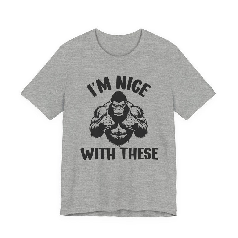 Copy of Copy of Copy of Copy of I Gets Busy With These — Funny Boxing MMA Fighter T-Shirt