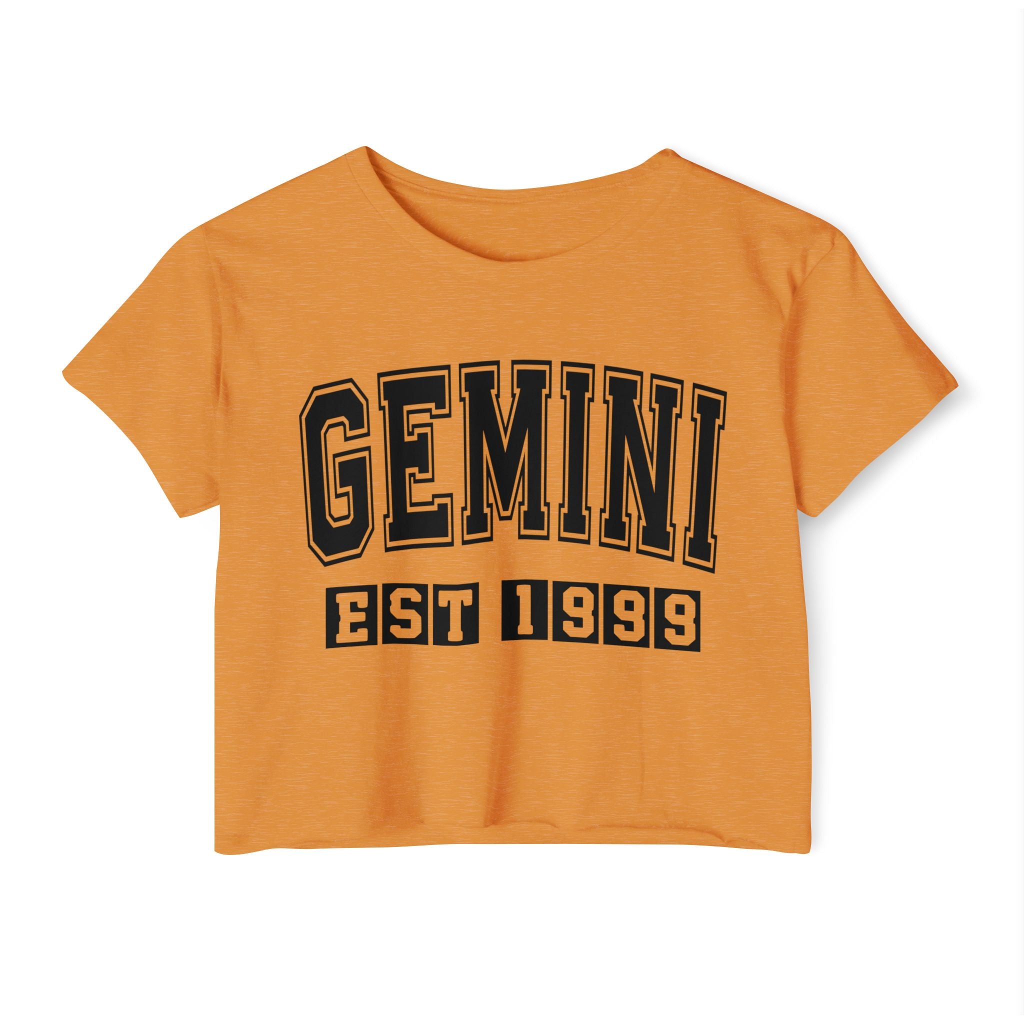 Gemini EST (YEAR) Personalization -  Crop Top