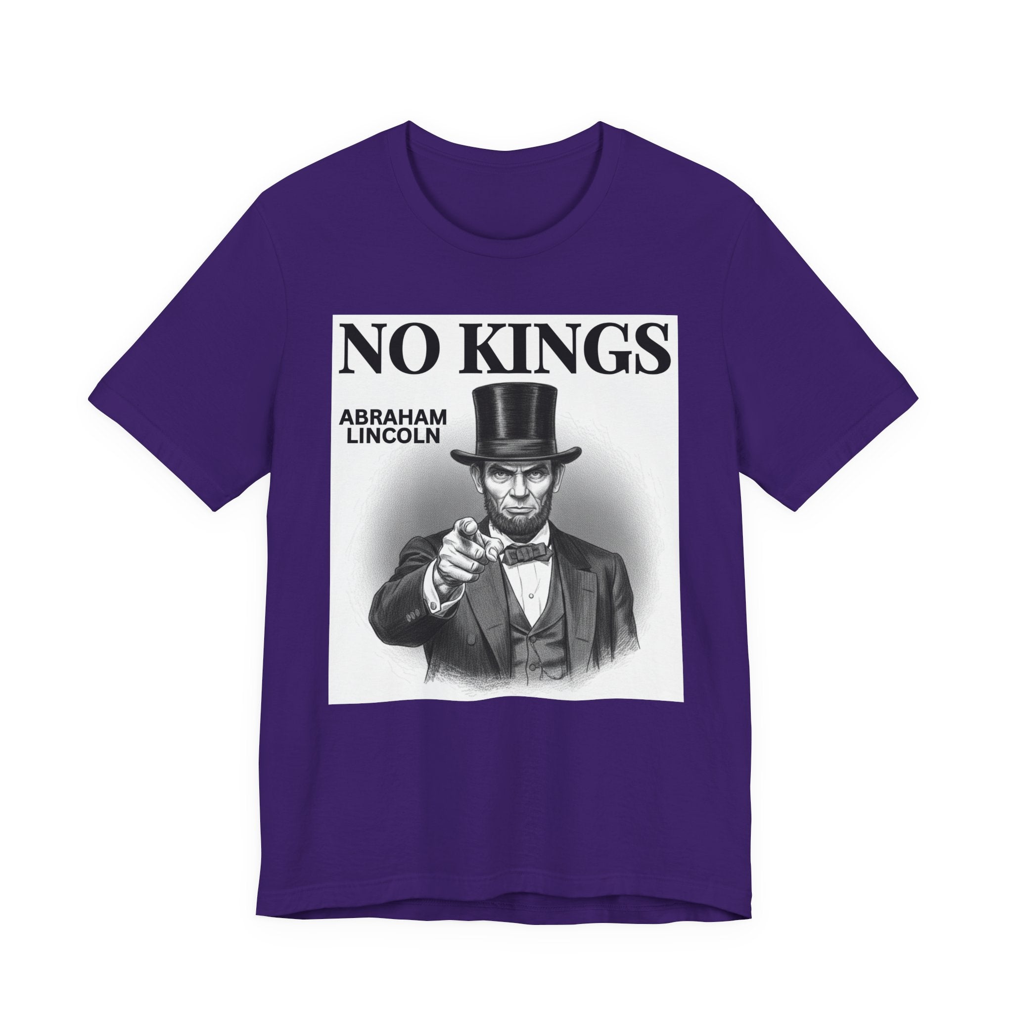 No Kings Abraham Lincoln T-Shirt