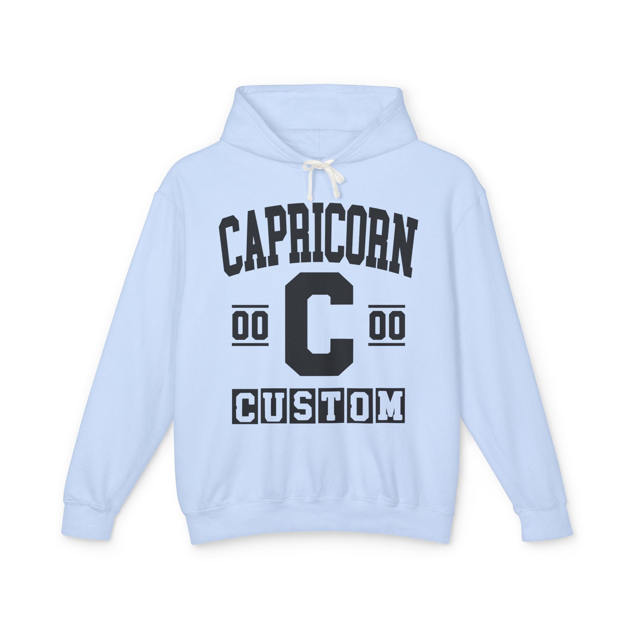 Custom Capricorn Varsity Hoodie - Customize Birthday Day/Month/Year - Customize Gemini Season/Nation