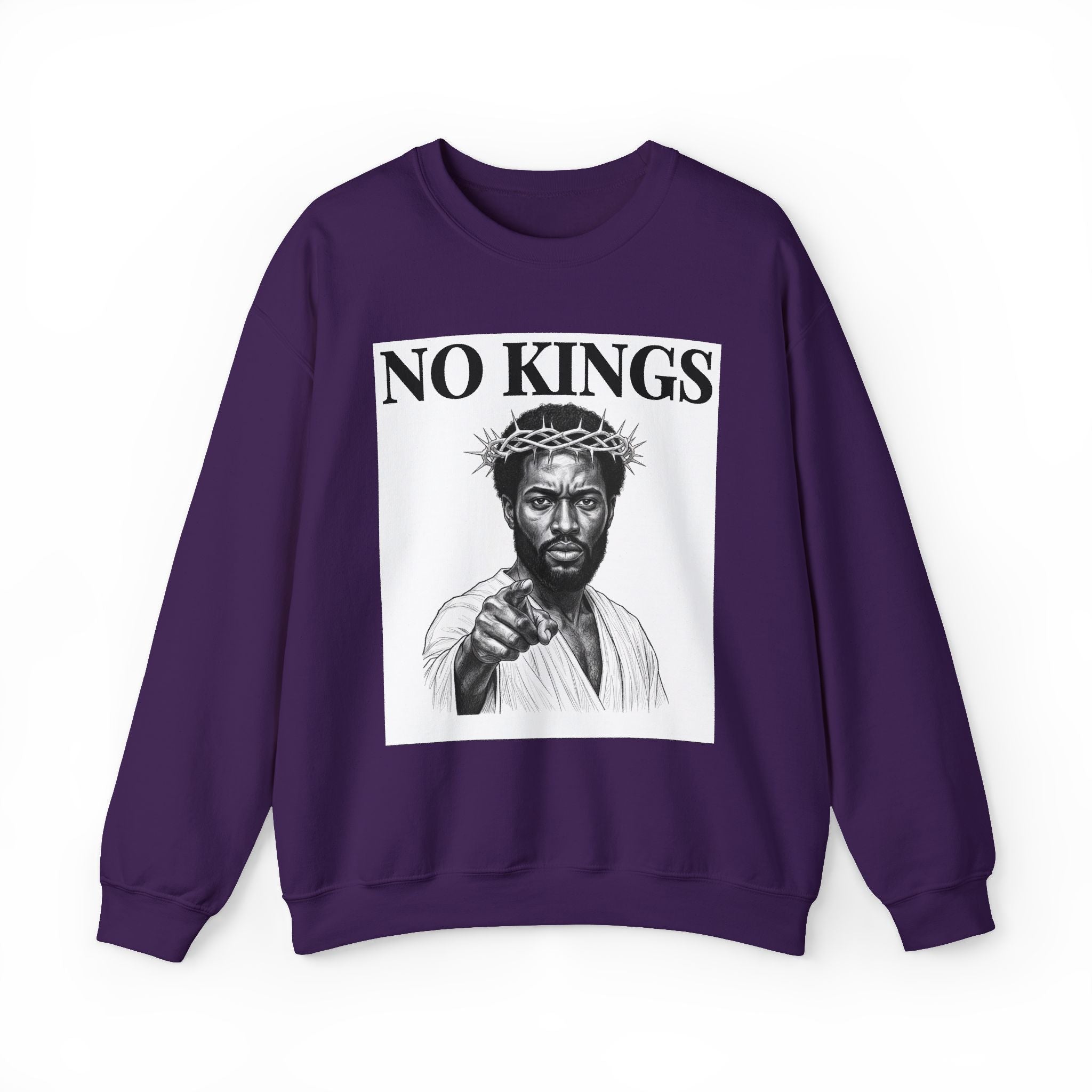 No Kings (Black Jesus) — Sweatshirt