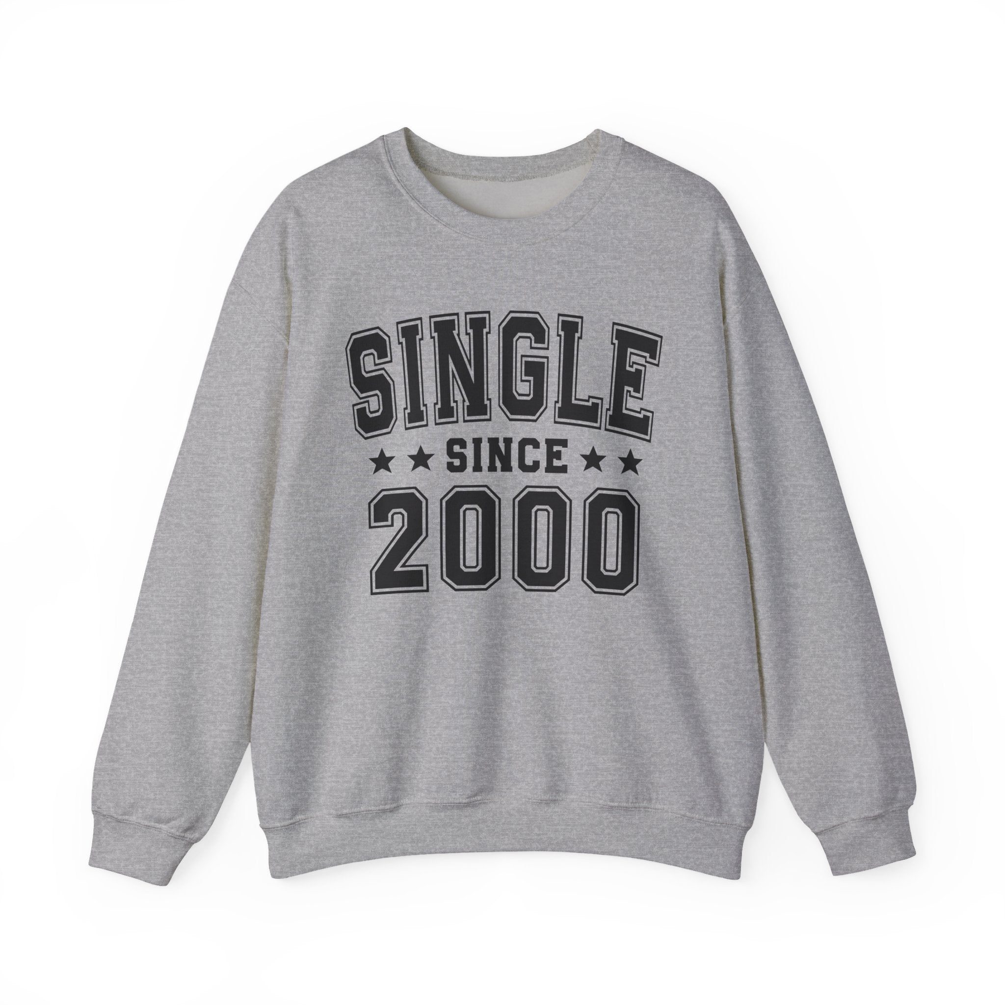 Single Since (Personalized Date) —  Relationship Milestone Sweatshirt